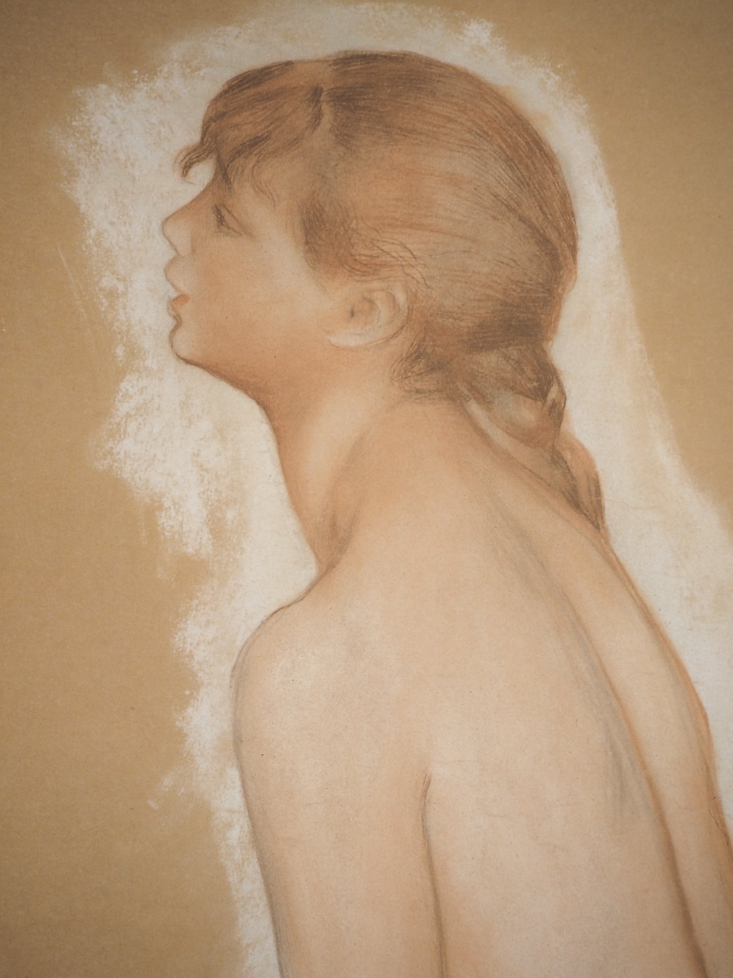 Pierre Auguste RENOIR : Etude pour "Les Baigneuses" - Lithographie