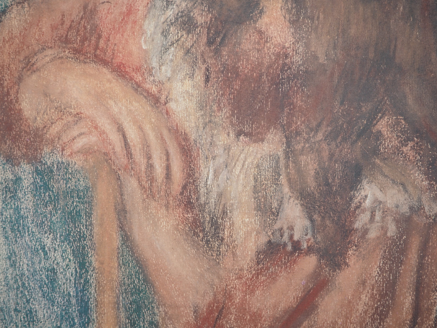 Pierre Auguste RENOIR : Jeune Fille au Chapeau blanc - Lithographie signée