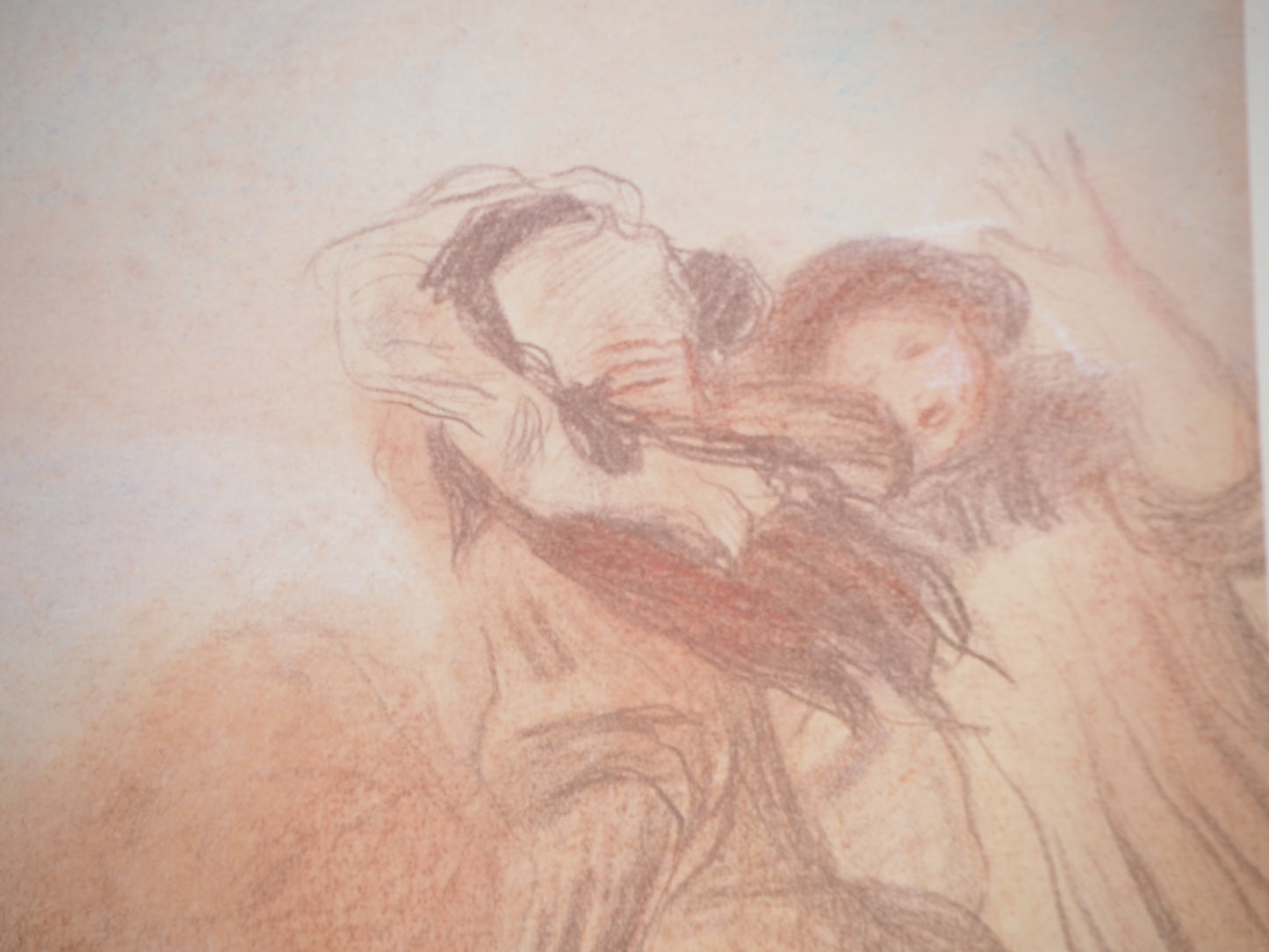Pierre Auguste RENOIR : Jeunes filles jouant à la balle - Lithographie