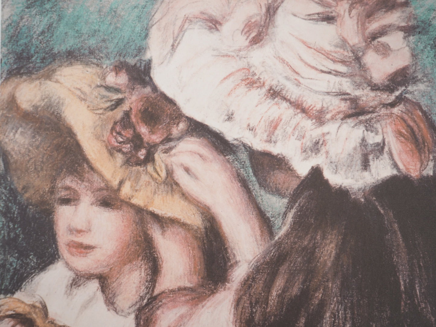 Pierre Auguste RENOIR : Le Chapeau épinglé - Lithographie signée