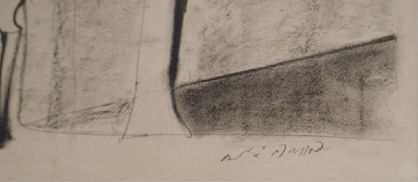 André MASSON : Monument pour un désert - Lithographie signée