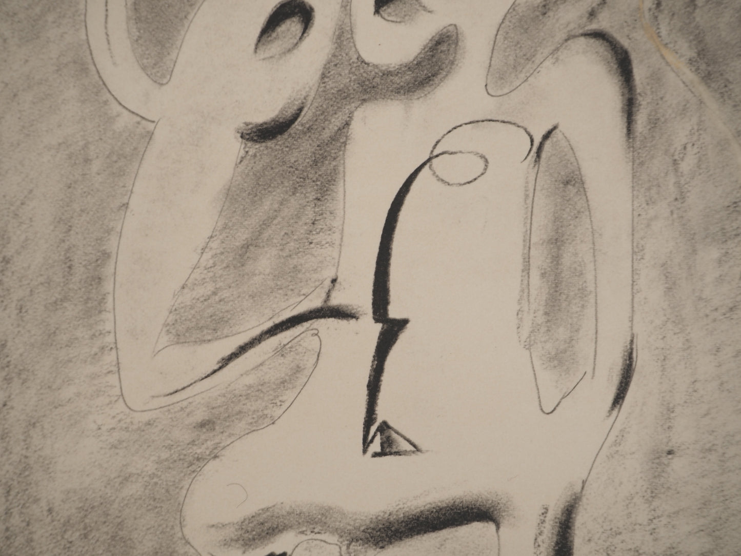 André MASSON : Monument pour un désert - Lithographie signée