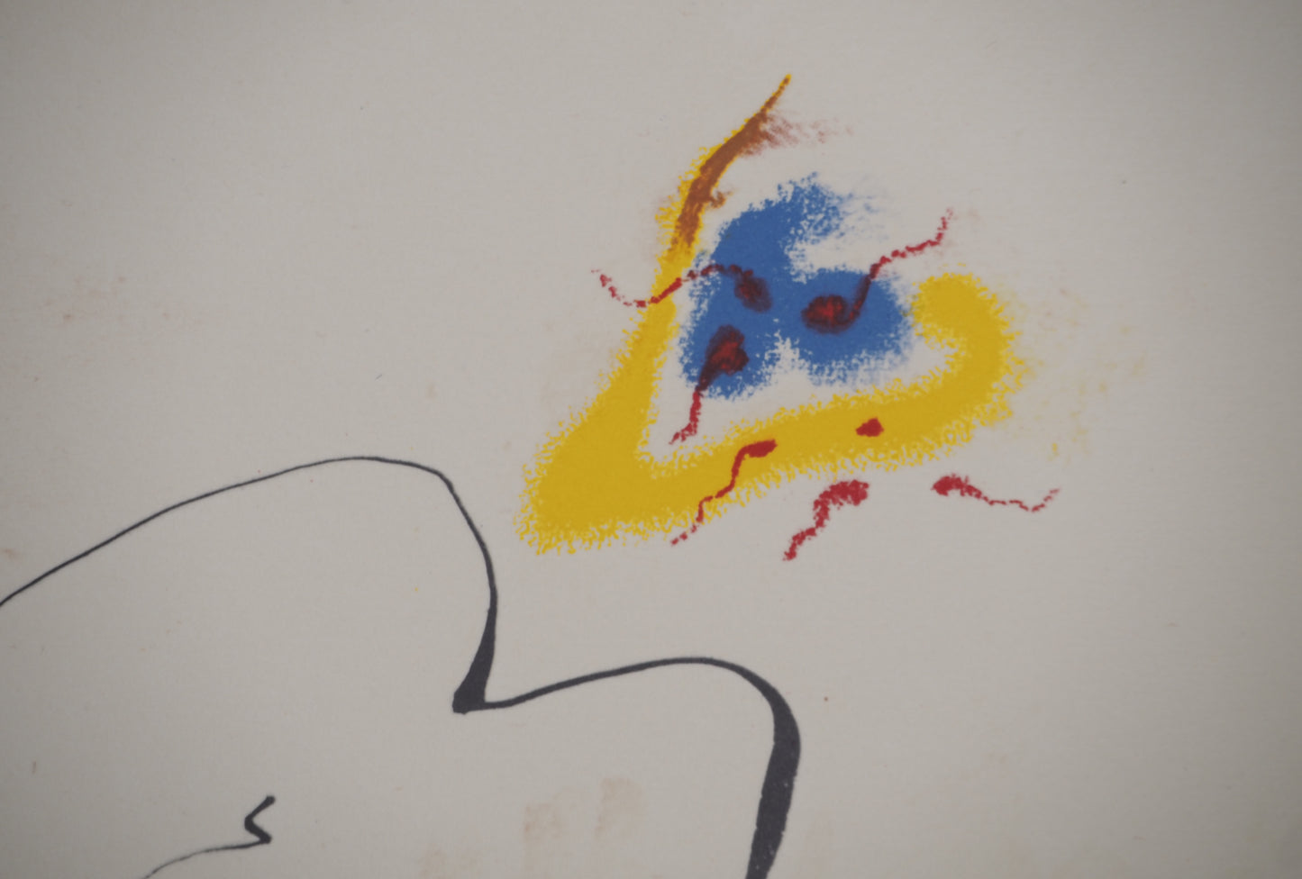André MASSON : Couple amoureux - Lithographie signée