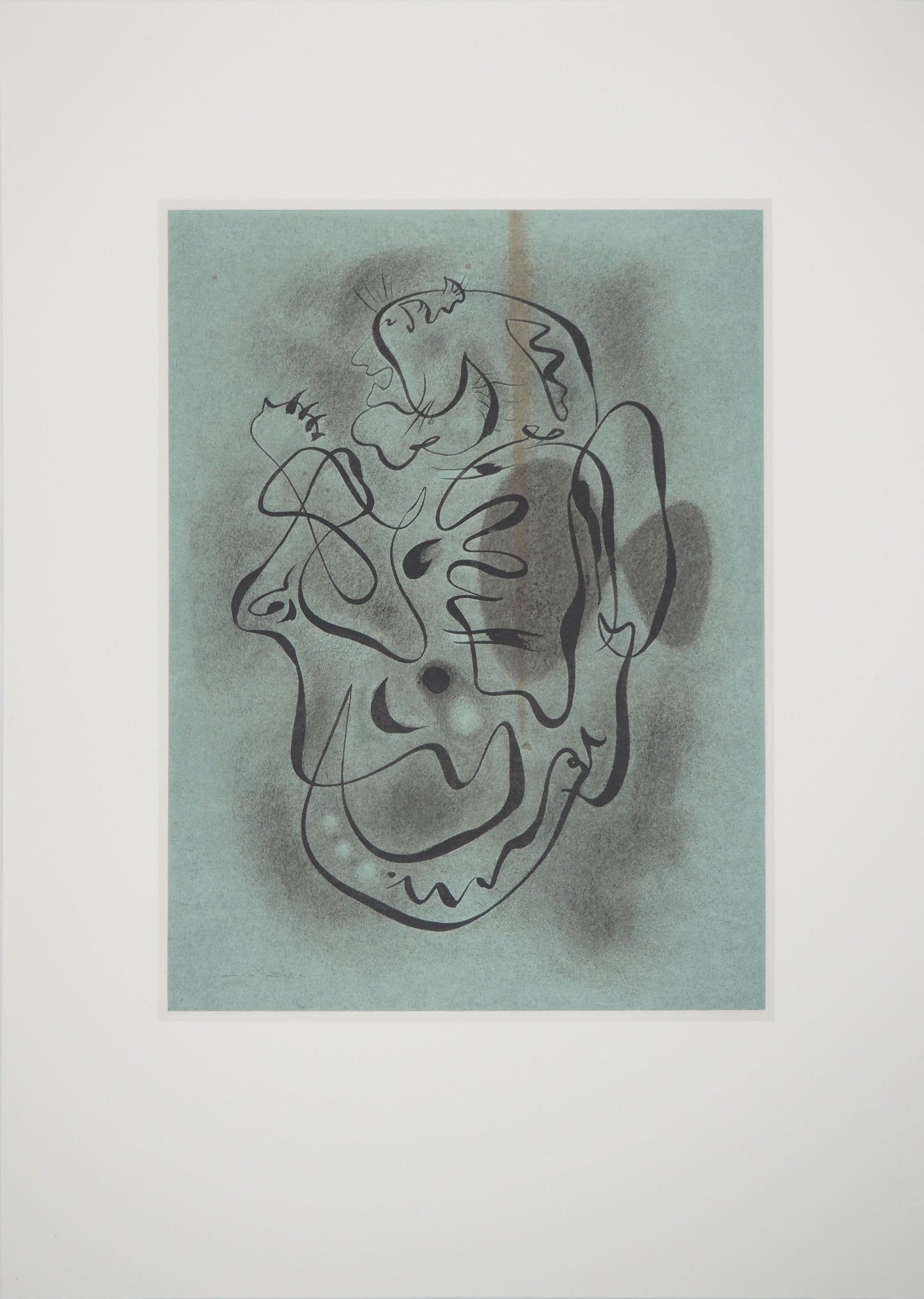 André MASSON : Fauve - Lithographie signée