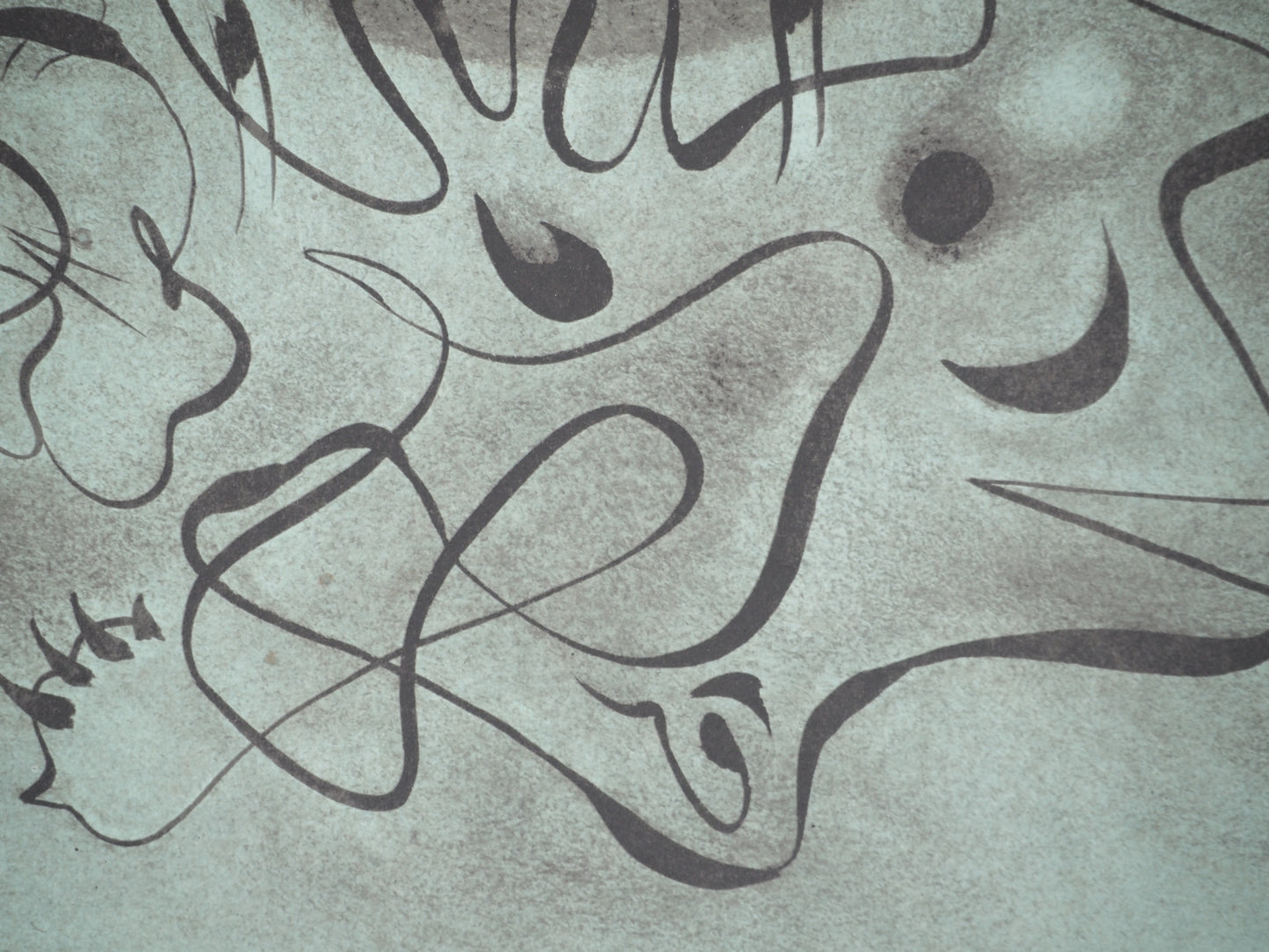 André MASSON : Fauve - Lithographie signée