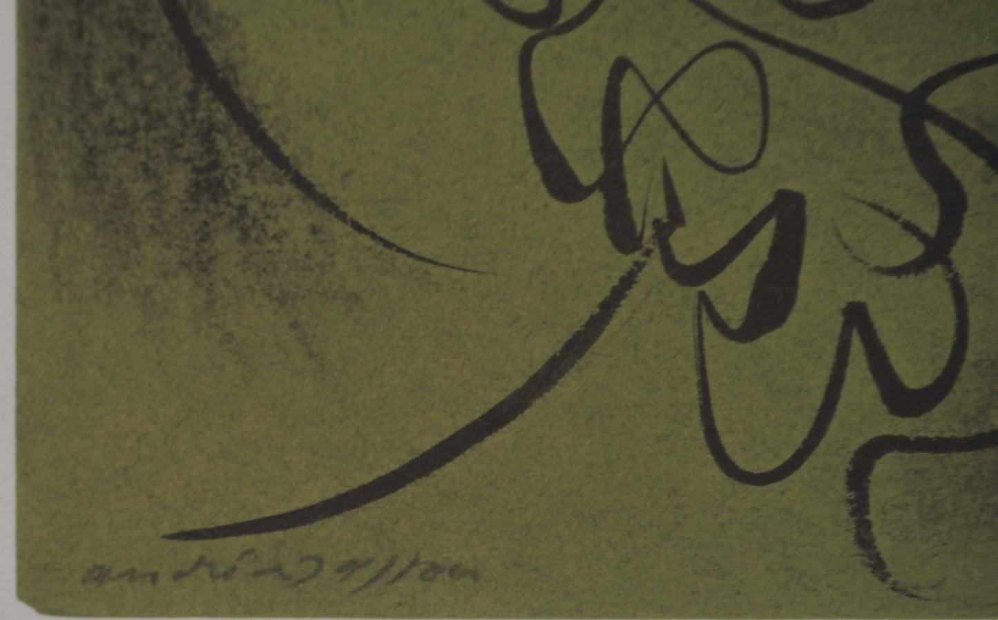 André MASSON : Sexus - Lithographie signée