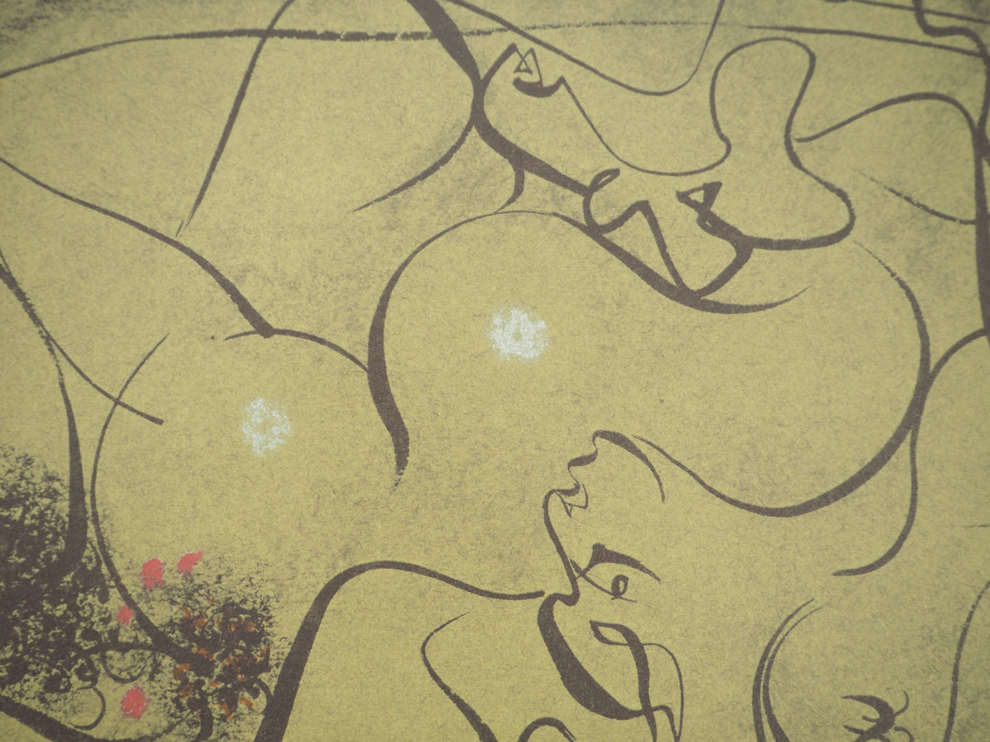 André MASSON : Sexus - Lithographie signée