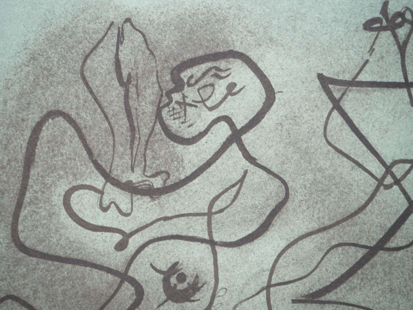 André MASSON : Centaure - Lithographie signée