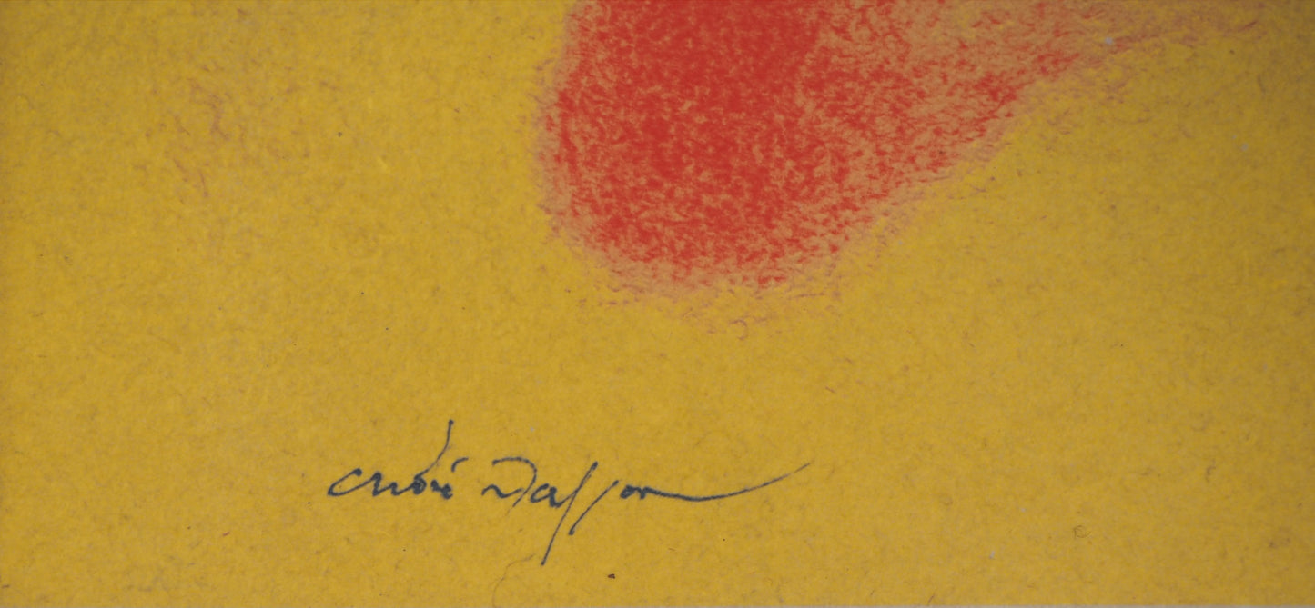 André MASSON : Nu au soleil noir - Lithographie signée