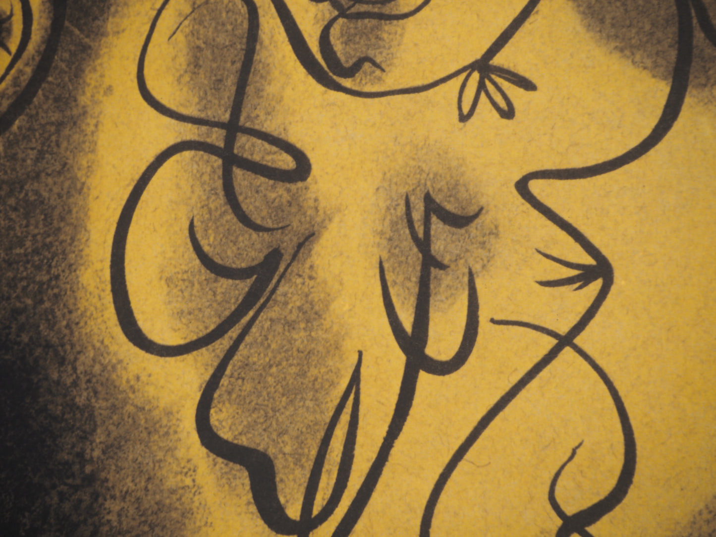 André MASSON : Contemplation de l'abîme - Lithographie signée