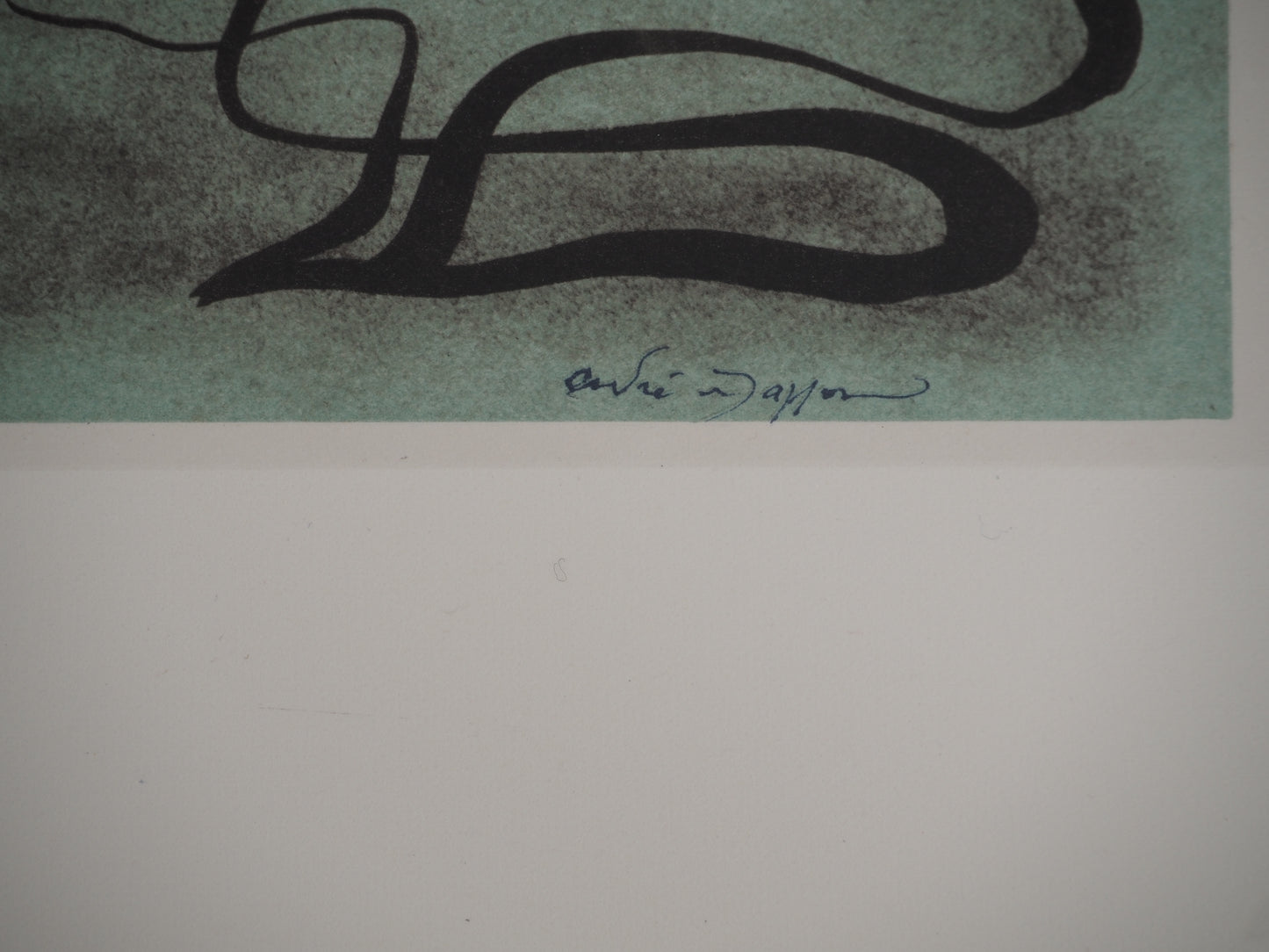 André MASSON : Lunatique - Lithographie signée