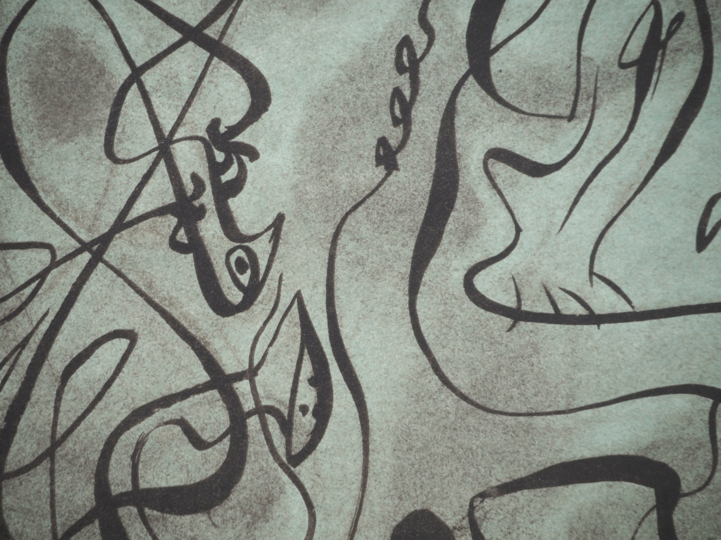 André MASSON : Lunatique - Lithographie signée