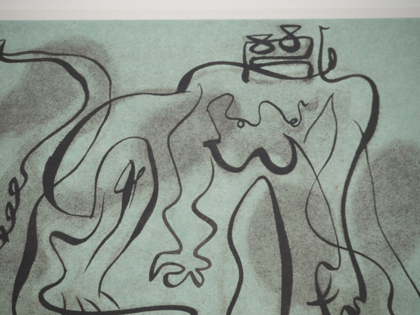 André MASSON : Lunatique - Lithographie signée