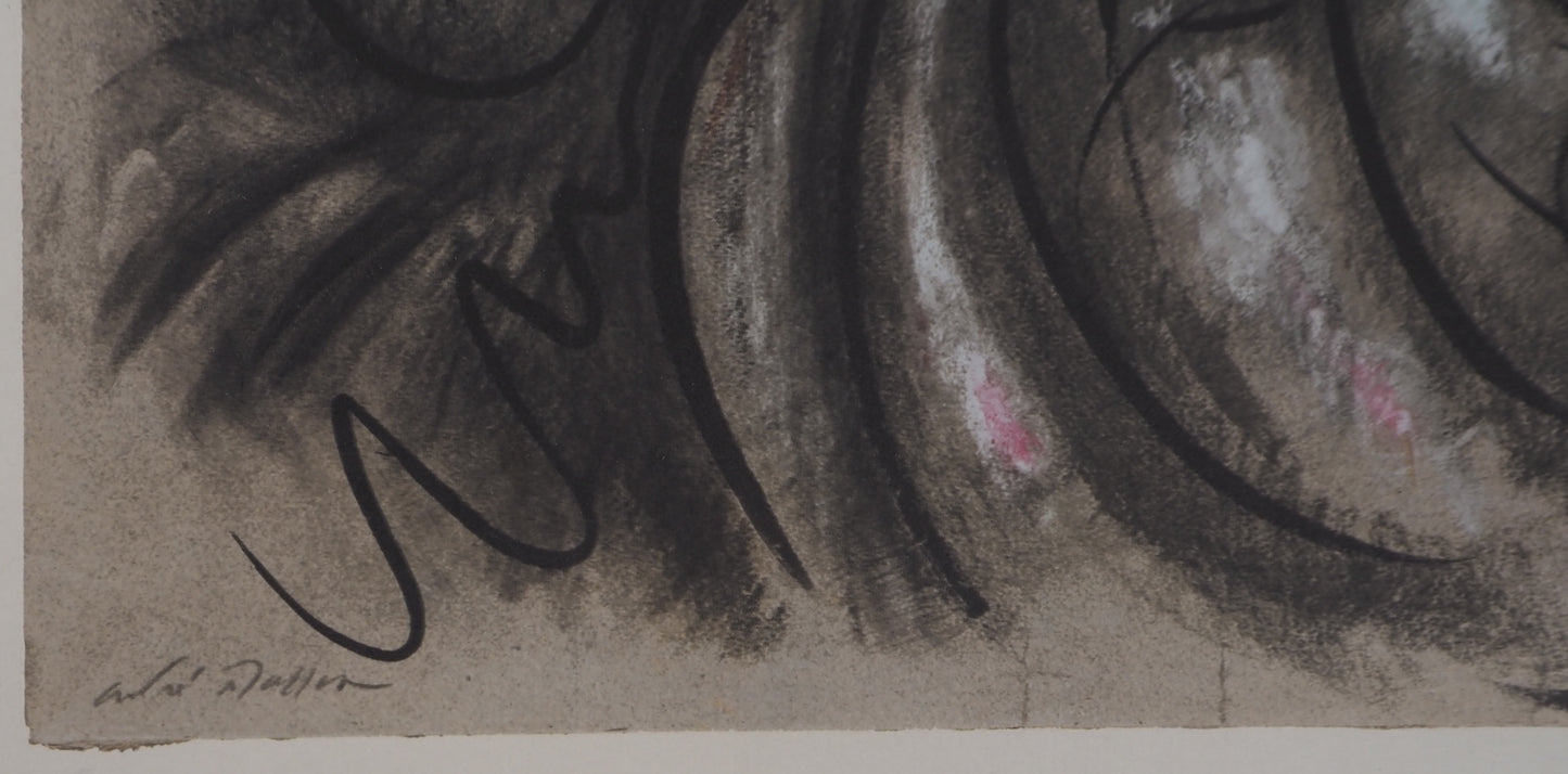 André MASSON : La toilette de la mariée - Lithographie signée