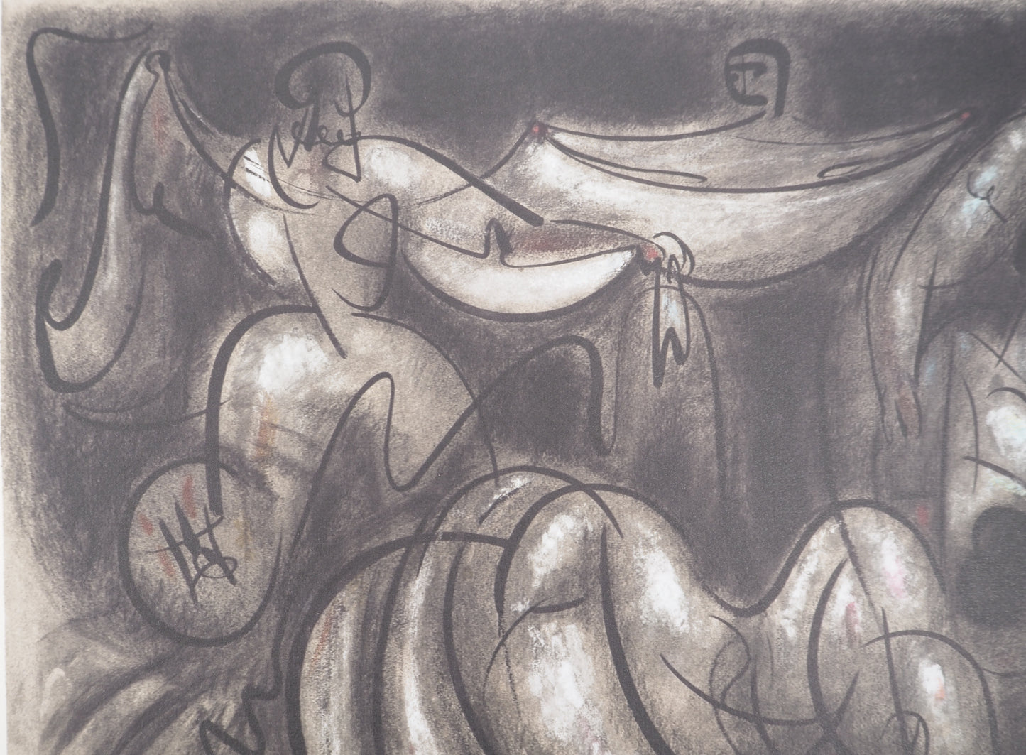André MASSON : La toilette de la mariée - Lithographie signée