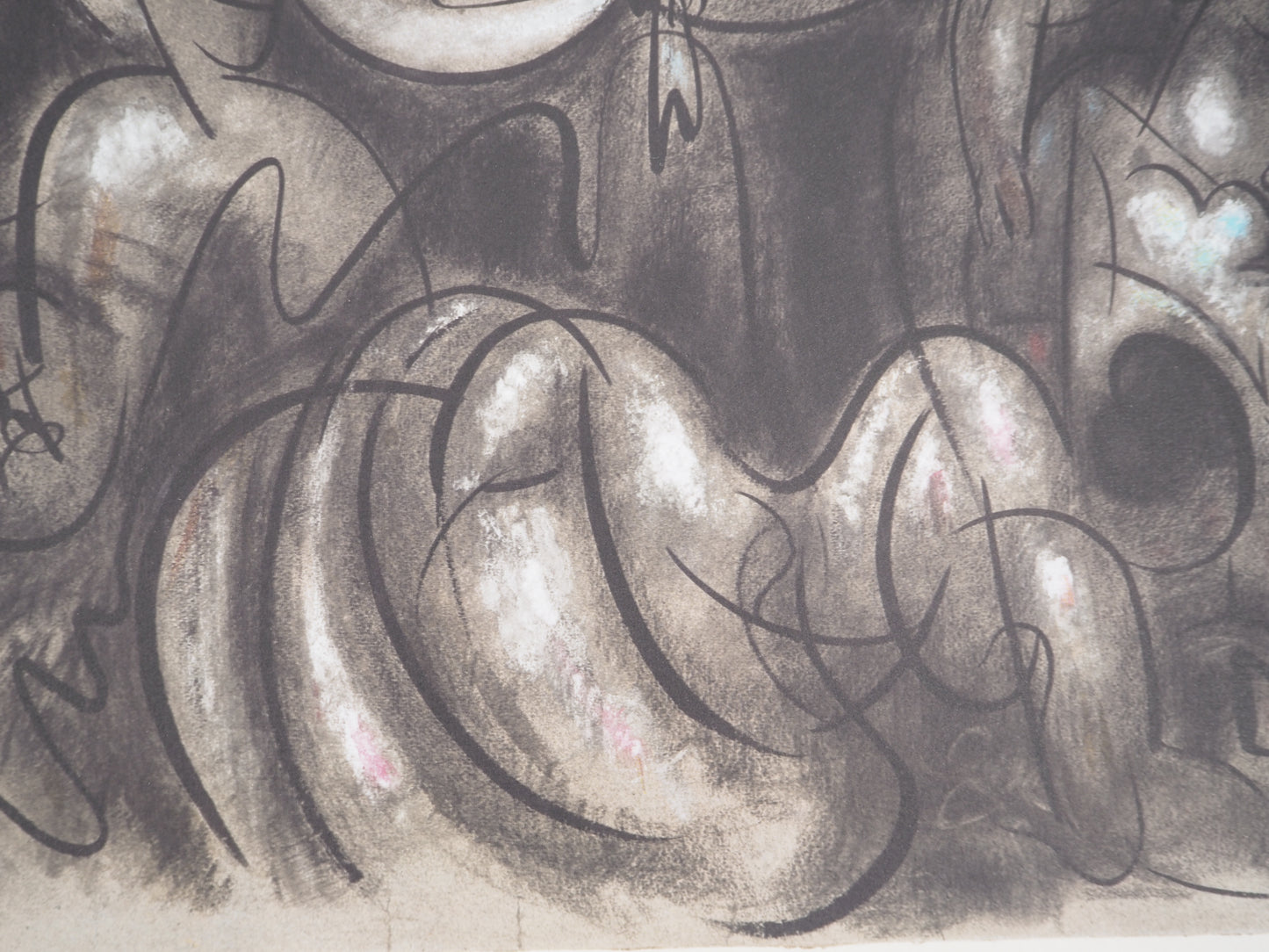 André MASSON : La toilette de la mariée - Lithographie signée