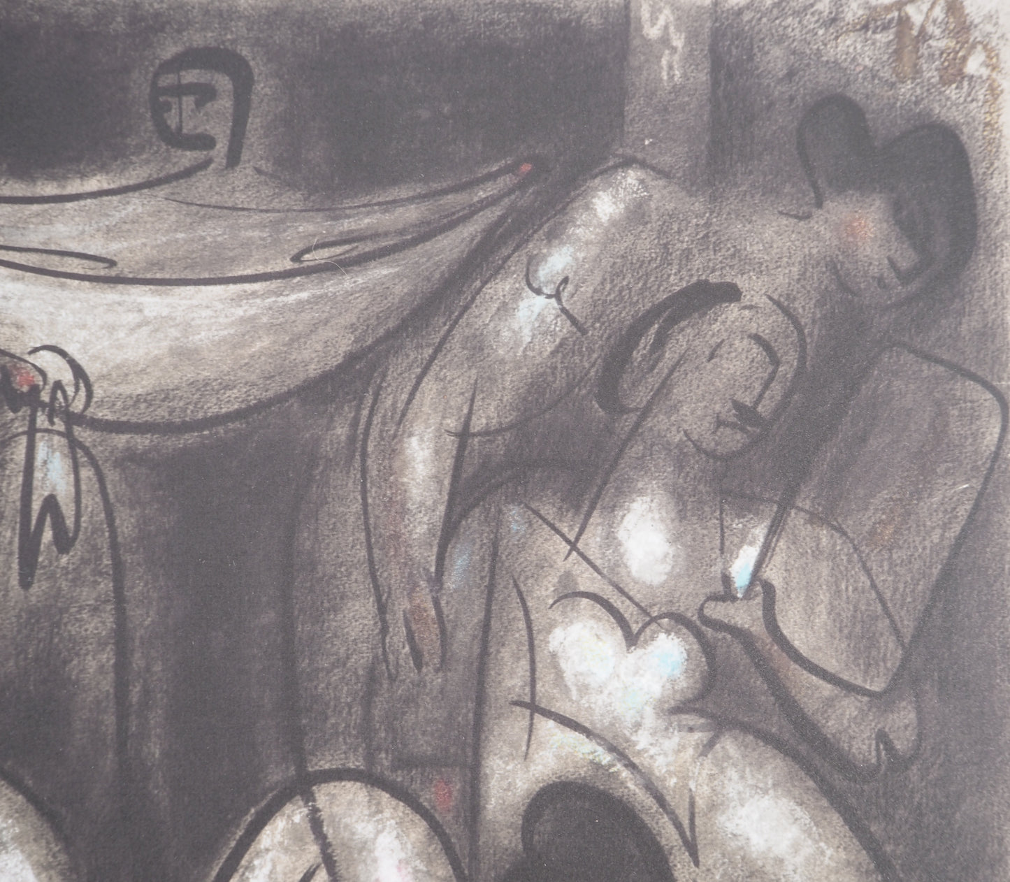 André MASSON : La toilette de la mariée - Lithographie signée