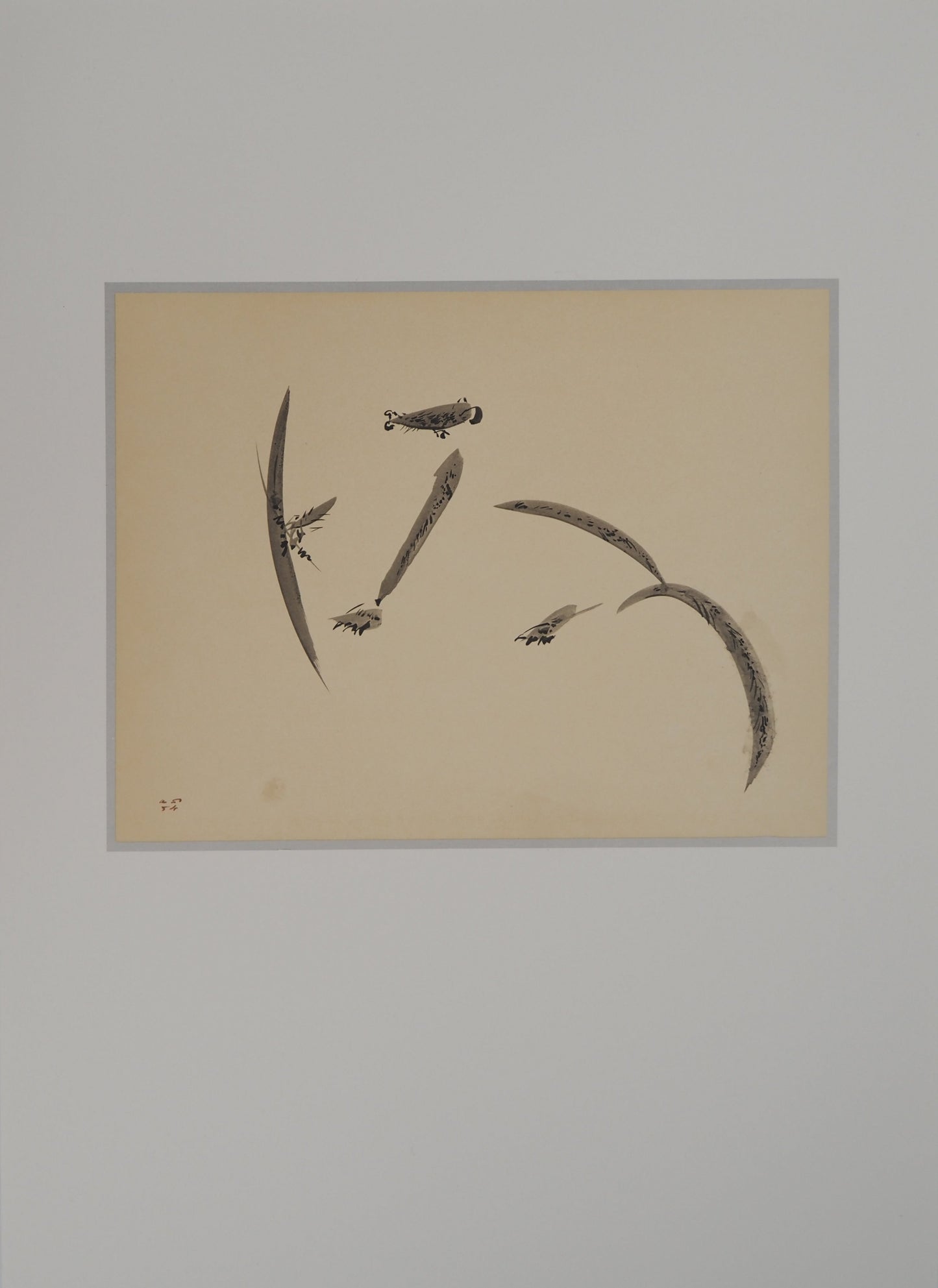 André MASSON : Fouine - Lithographie signée