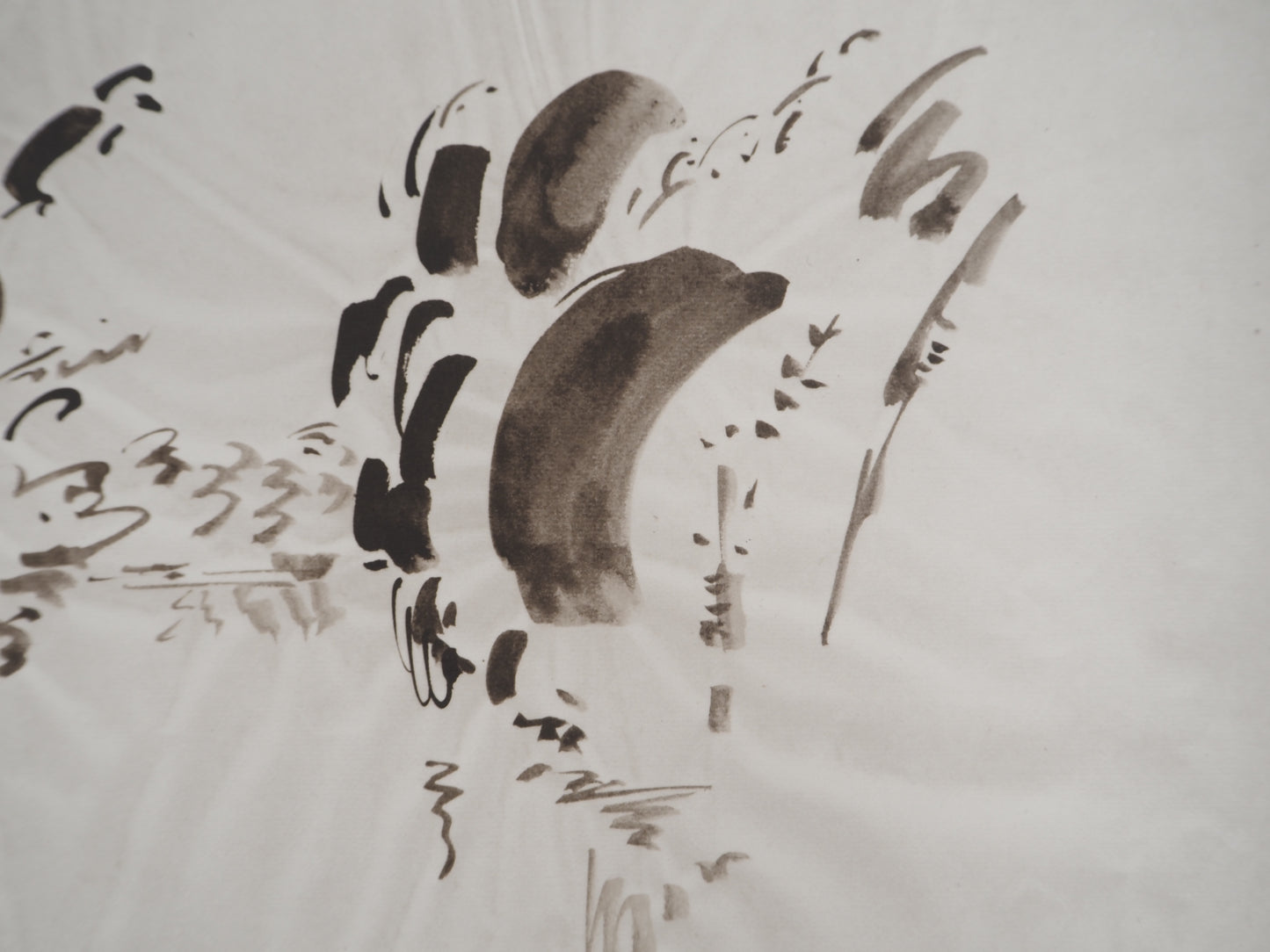 André MASSON : Giverny - Lithographie signée