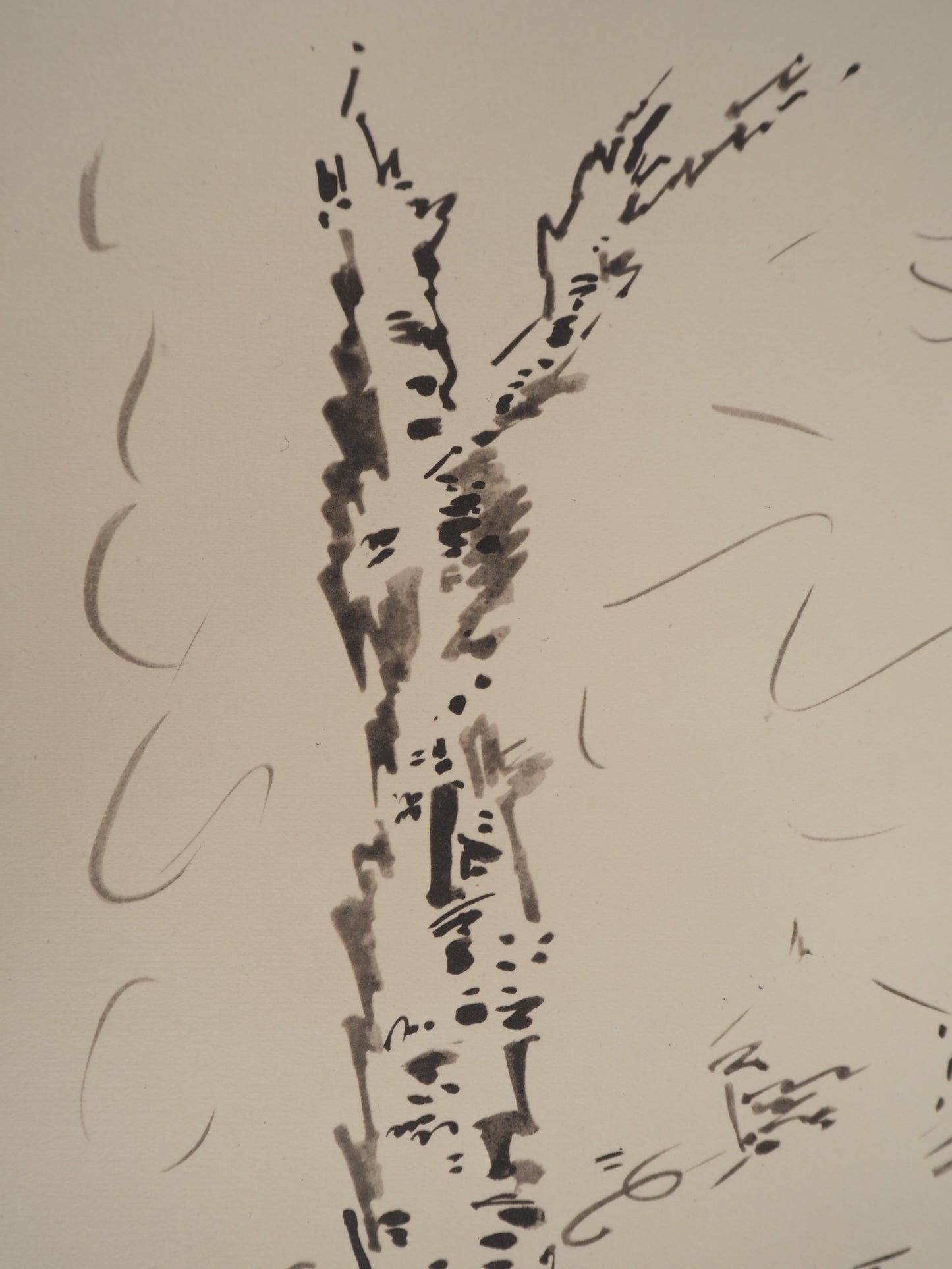 André MASSON : Le lapin - Lithographie signée