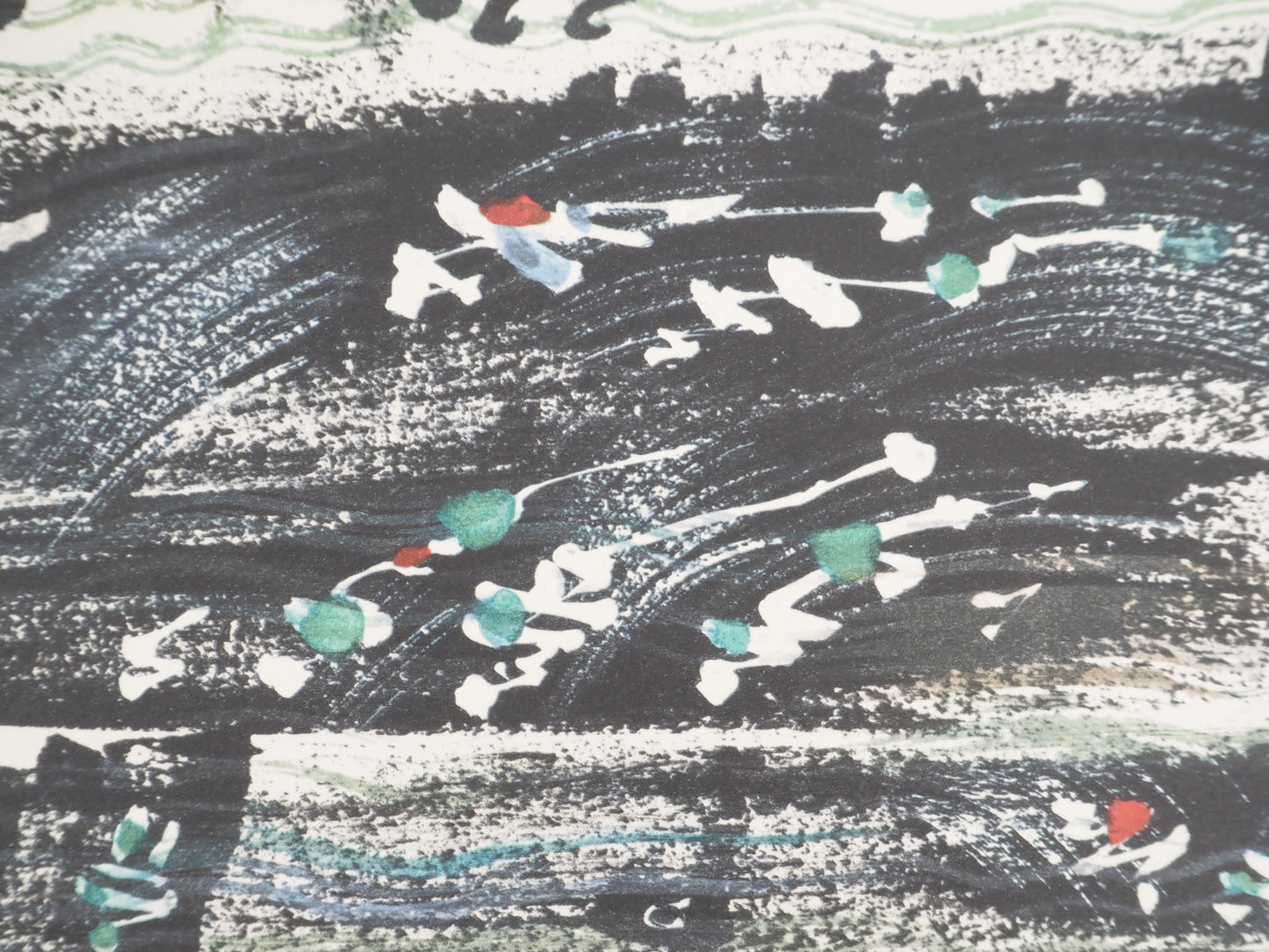 André MASSON : L'Orage - Lithographie