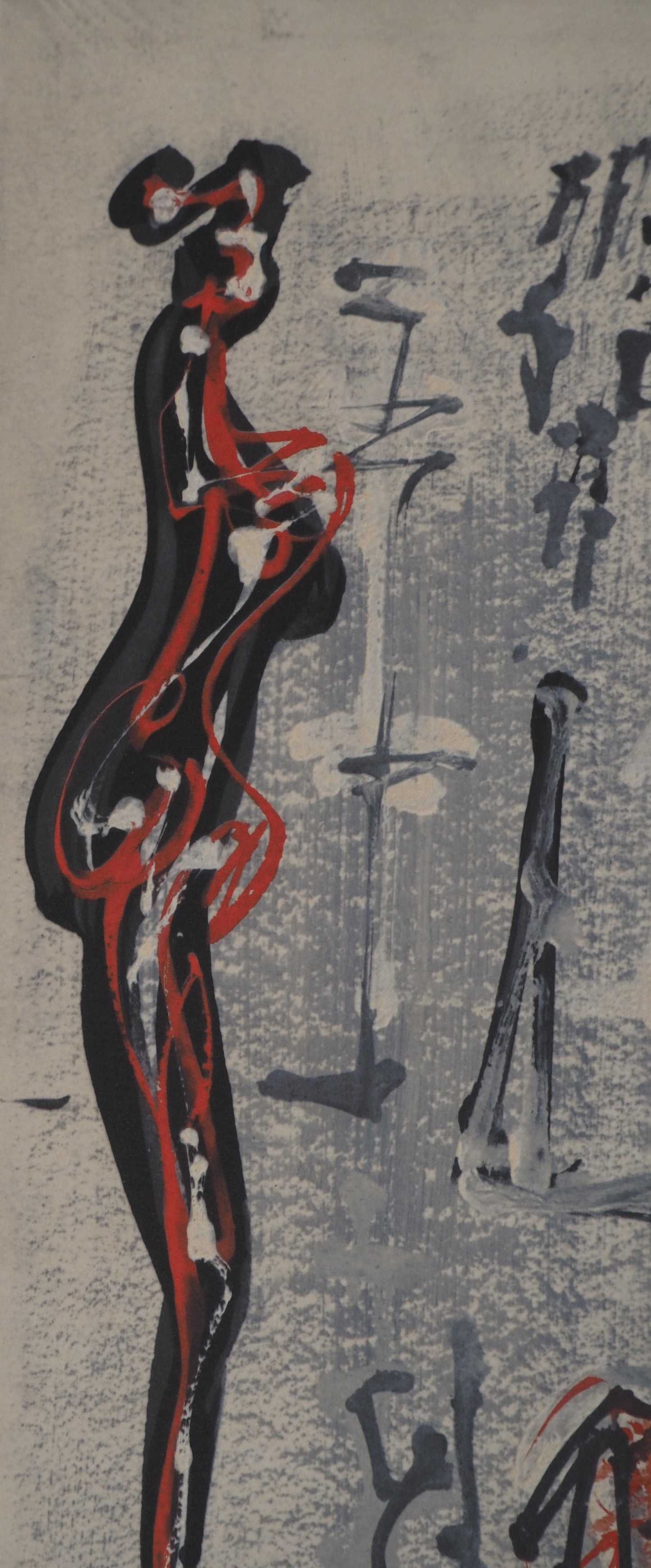 André MASSON : Au musée - Lithographie signée