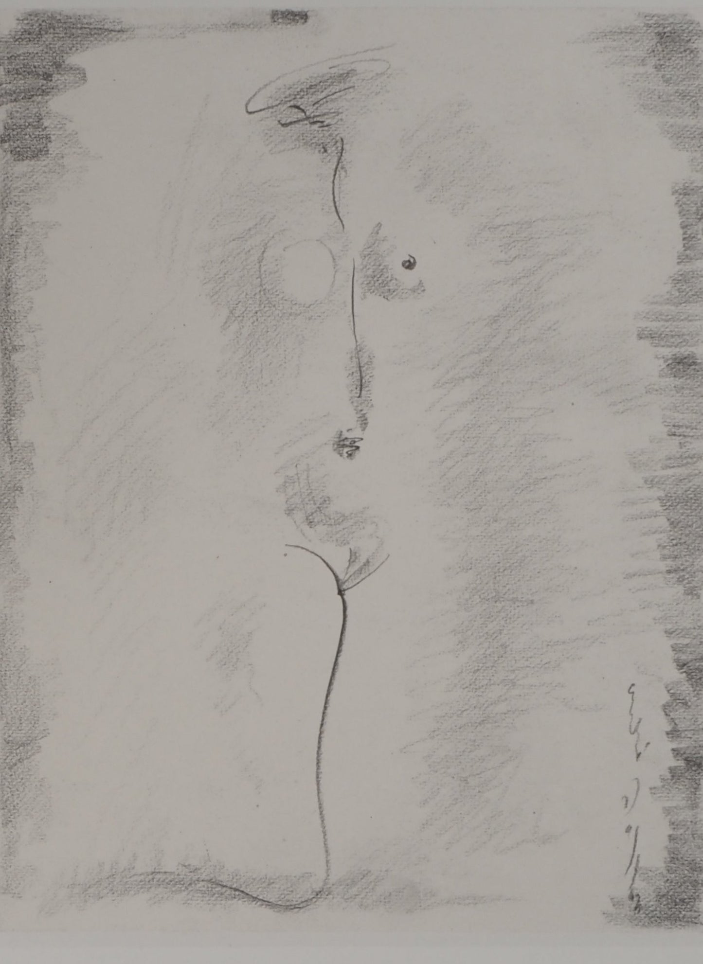 André MASSON : Nu - Lithographie signée