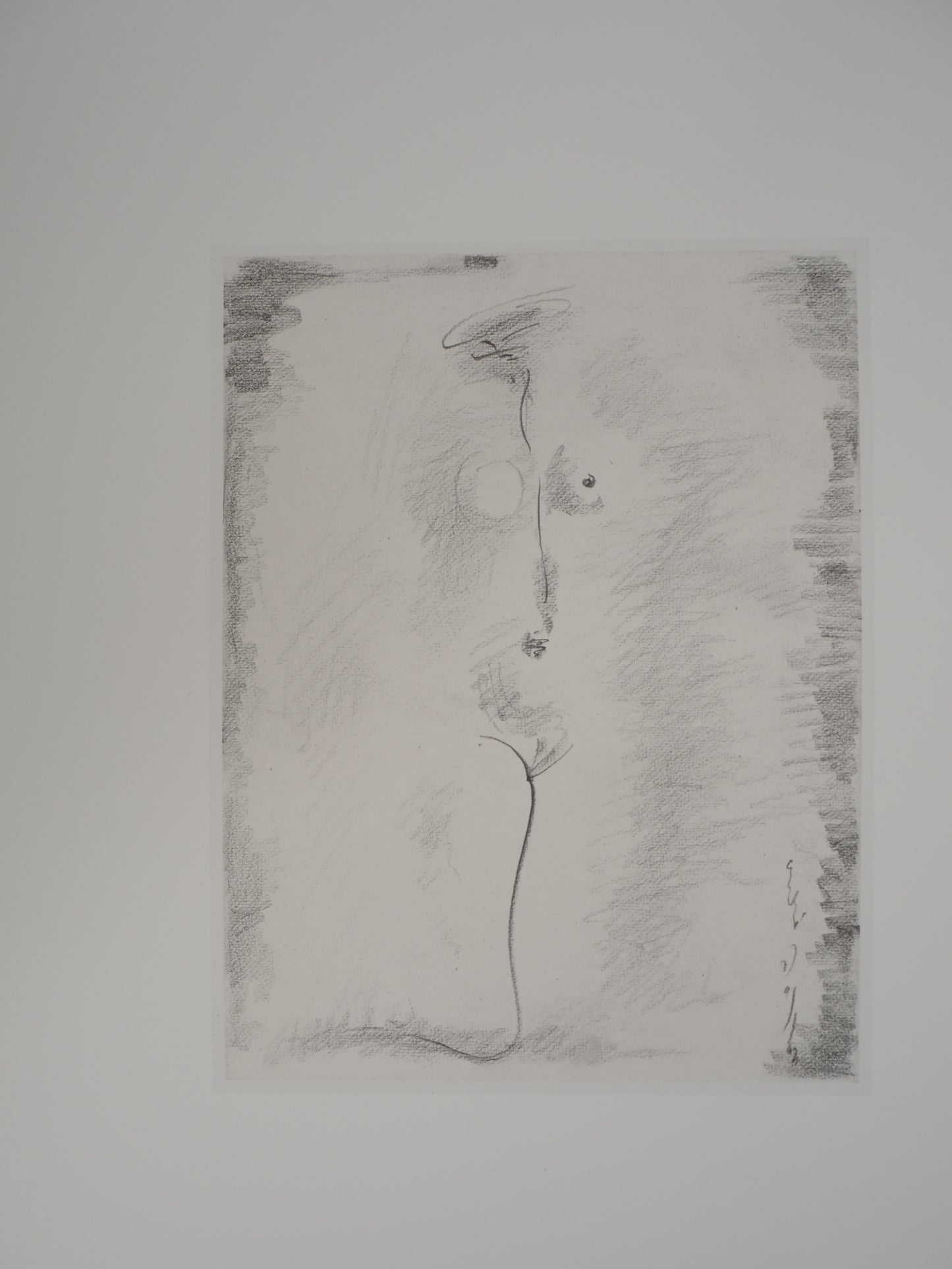 André MASSON : Nu - Lithographie signée