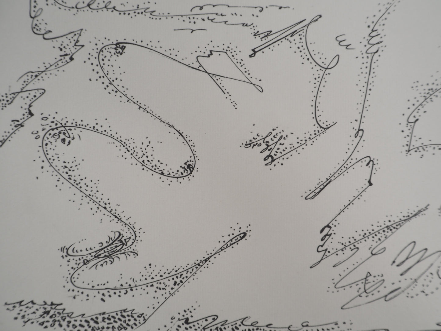 André MASSON : Ciel de femmes - Lithographie signée