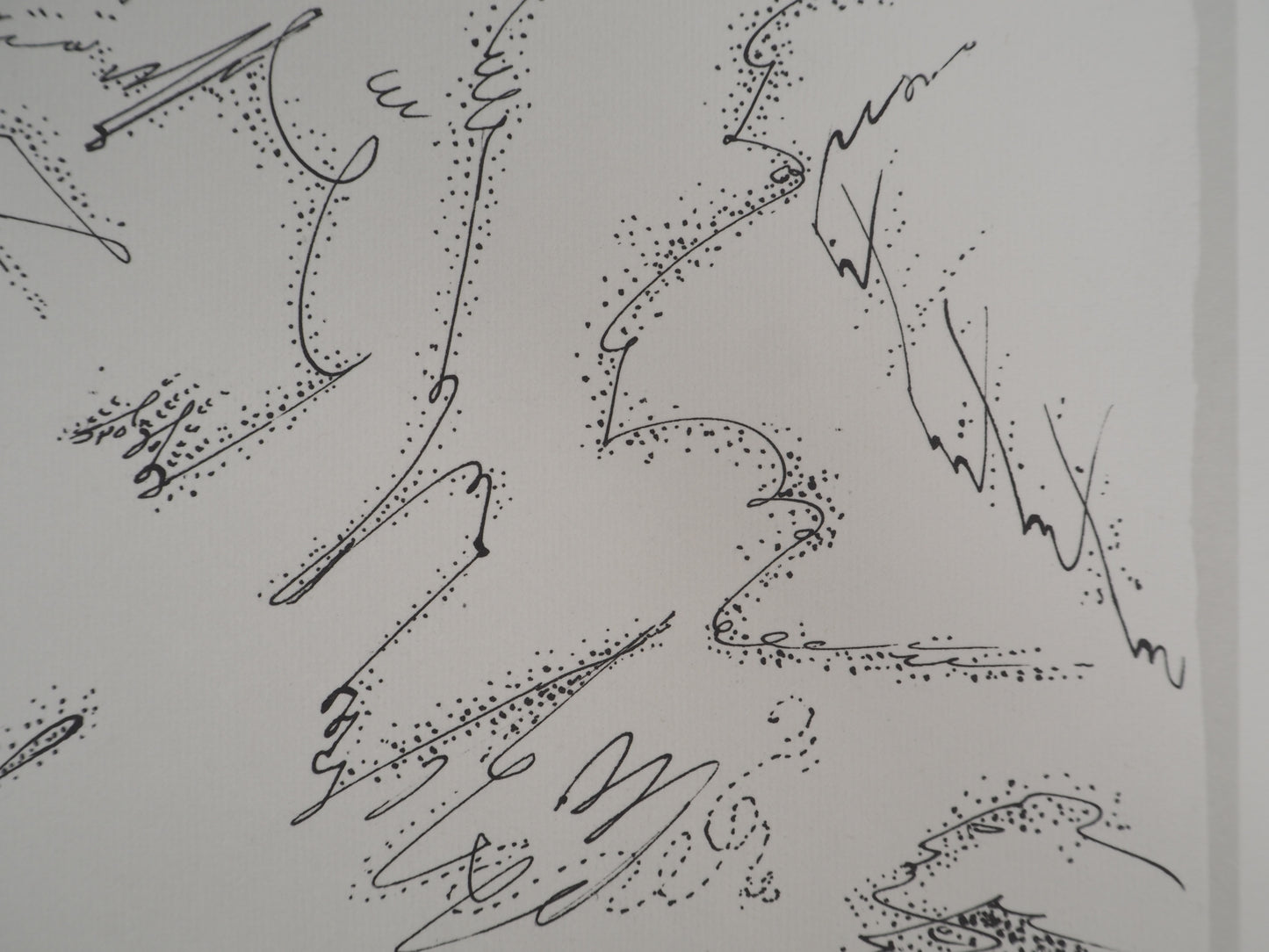 André MASSON : Ciel de femmes - Lithographie signée