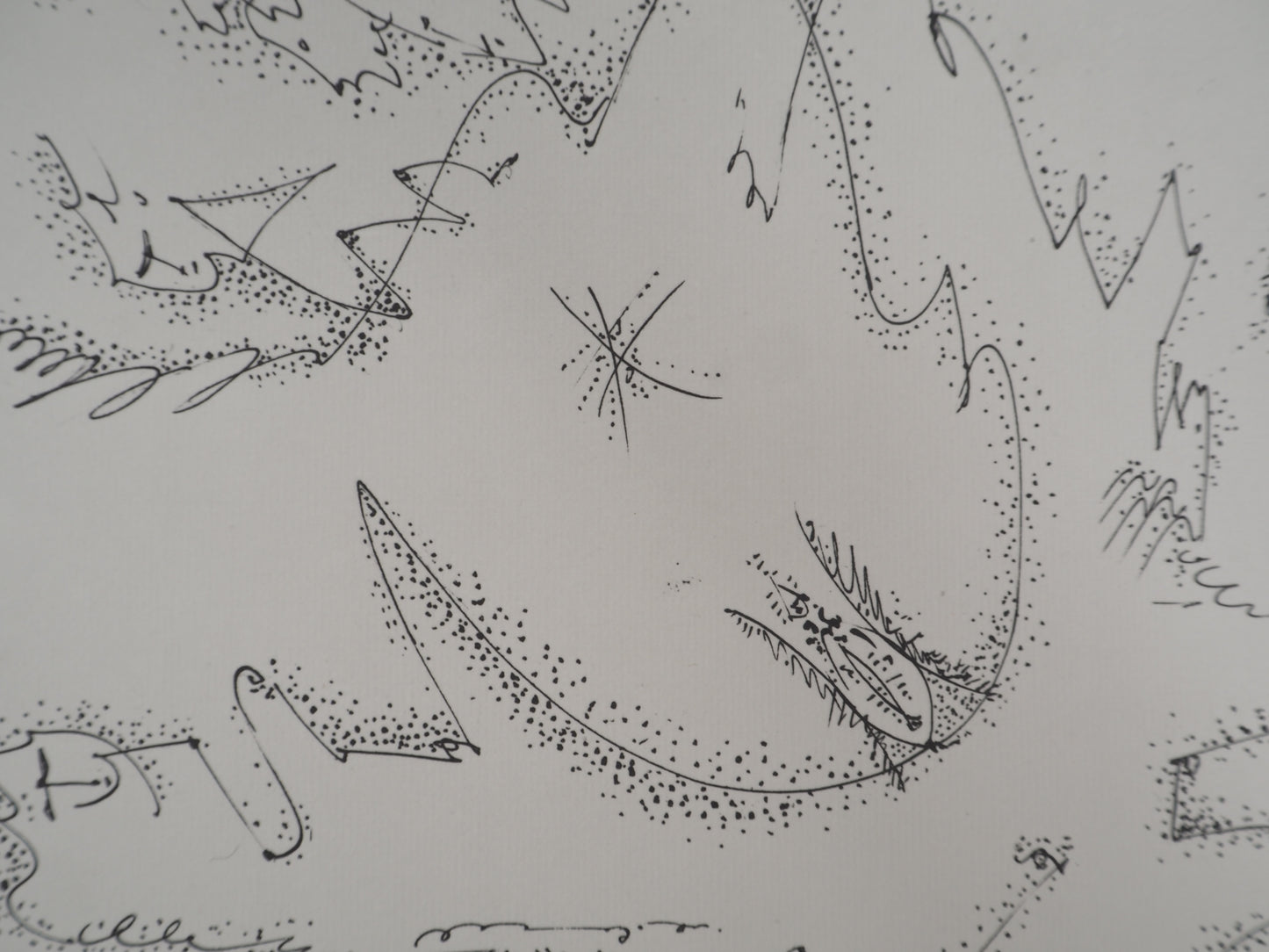 André MASSON : Ciel de femmes - Lithographie signée