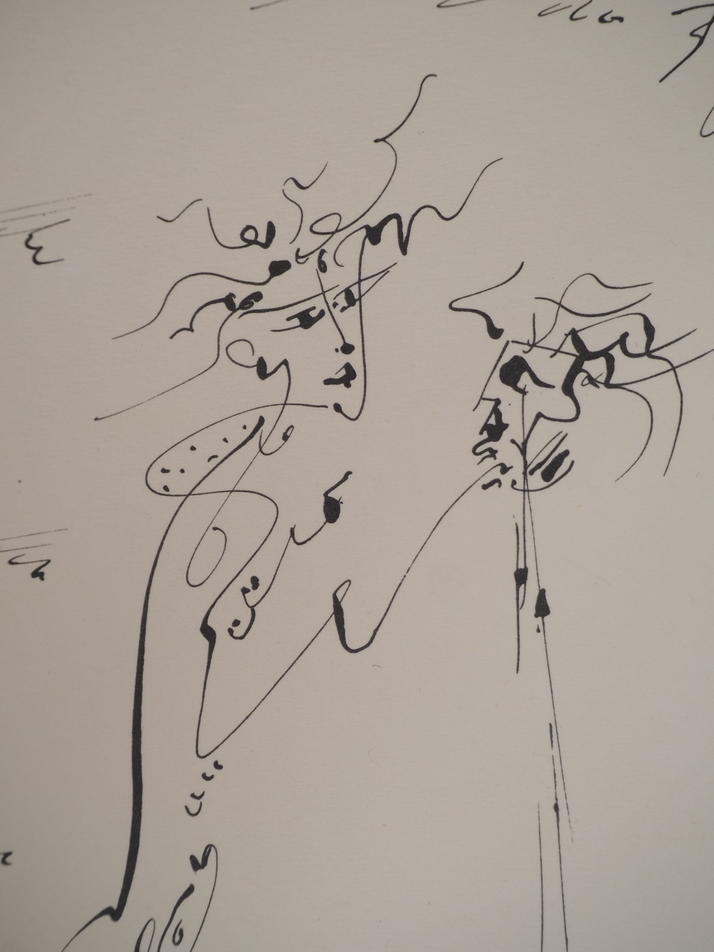 André MASSON : J'ai baisé la bouche - Lithographie signée