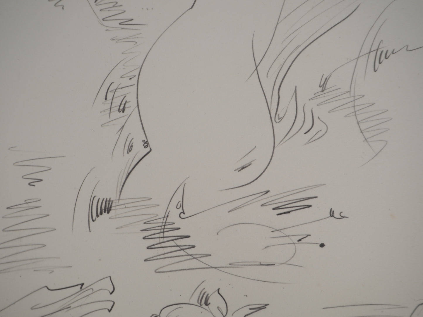 André MASSON : Je signe - Lithographie signée
