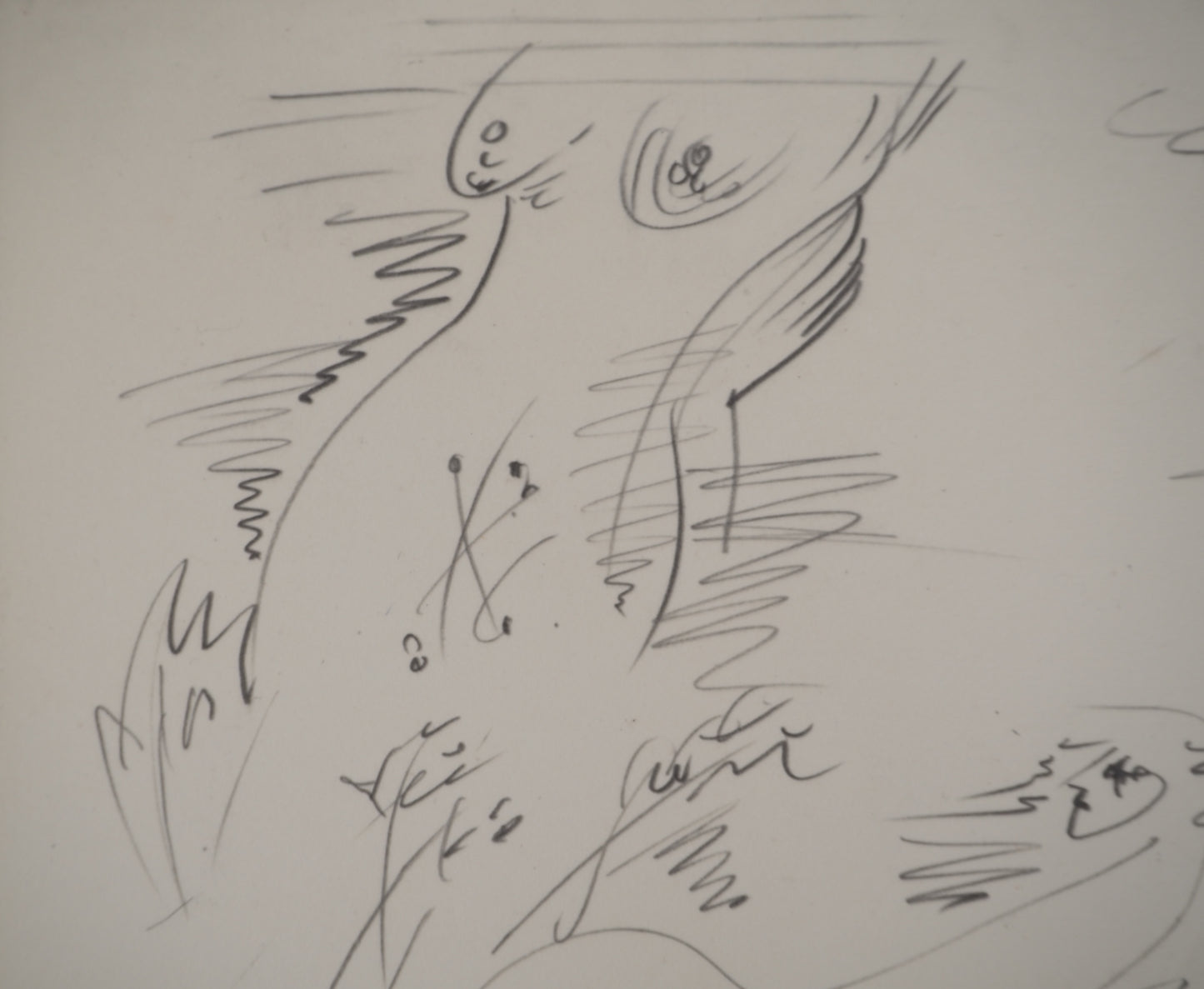 André MASSON : Je signe - Lithographie signée
