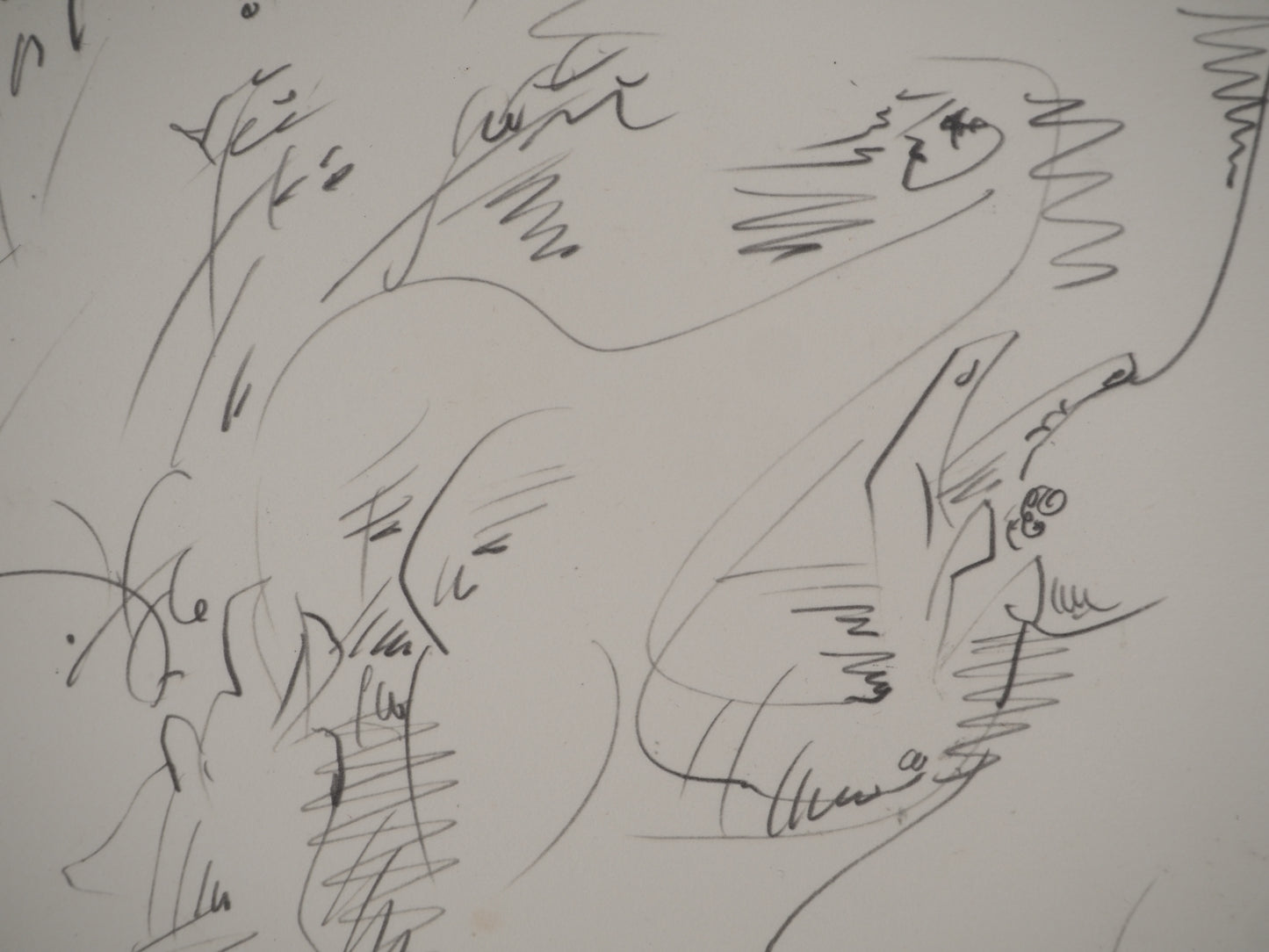 André MASSON : Je signe - Lithographie signée