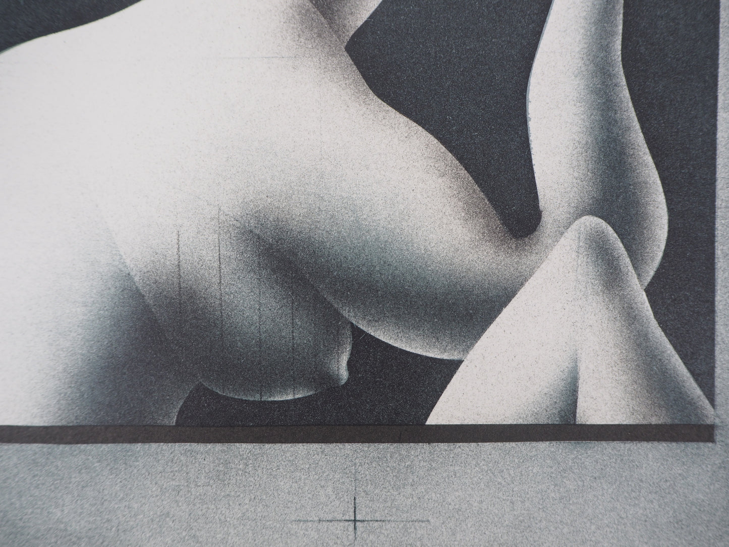 Paul WUNDERLICH : La penseuse du Printemps - Lithographie originale