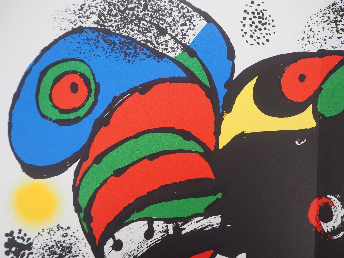 Joan MIRO : Oiseaux fantastiques - Lithographie originale