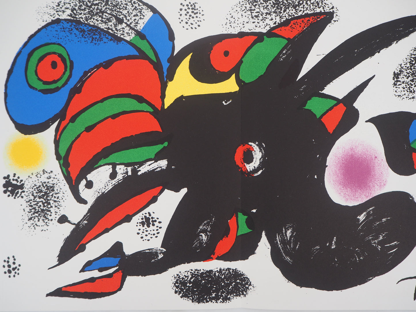 Joan MIRO : Oiseaux fantastiques - Lithographie originale