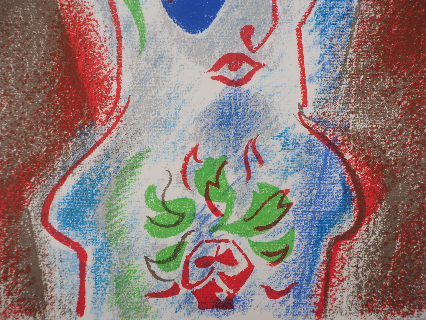 André MASSON : Cupidon, le dieu de l’amour - Lithographie originale