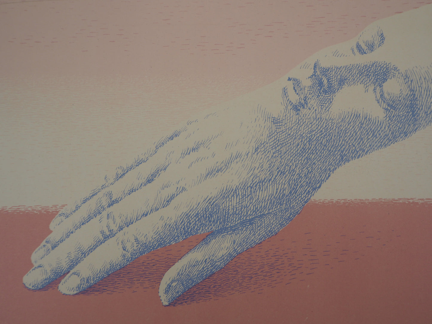 René MAGRITTE : Les bijoux indiscrets - Lithographie originale signée