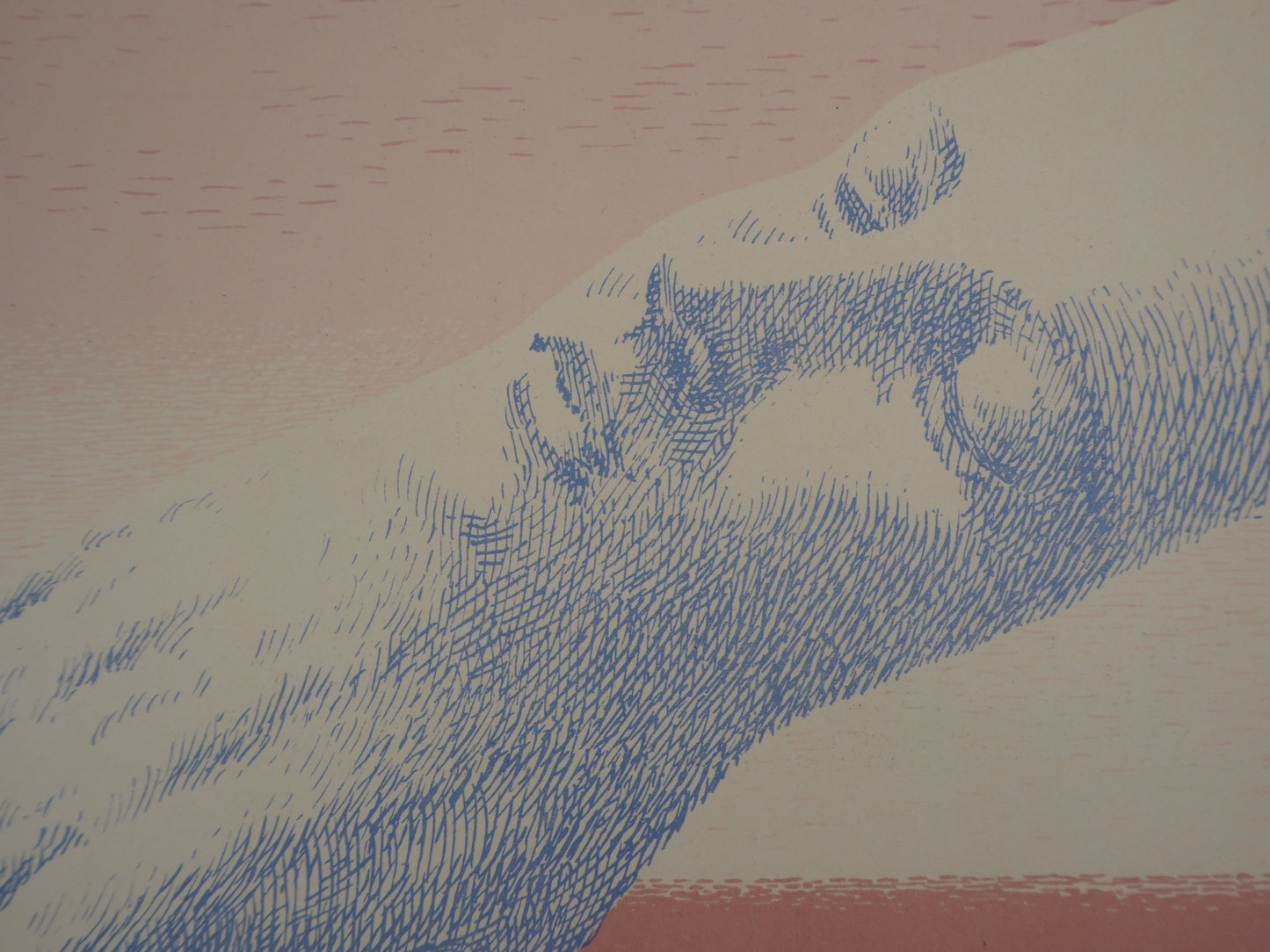 René MAGRITTE : Les bijoux indiscrets - Lithographie originale signée