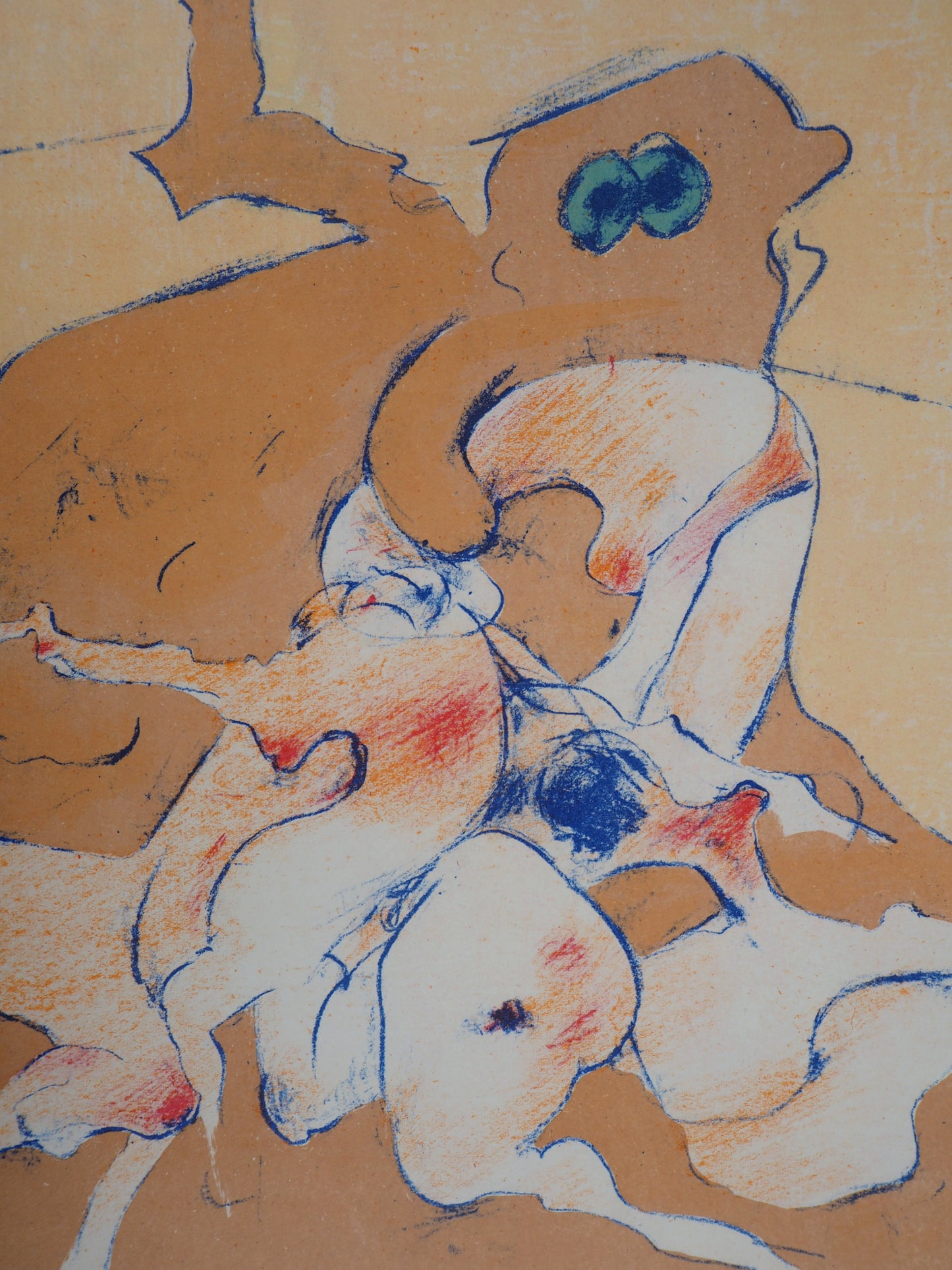 Dorothea TANNING : Les amants - Lithographie originale
