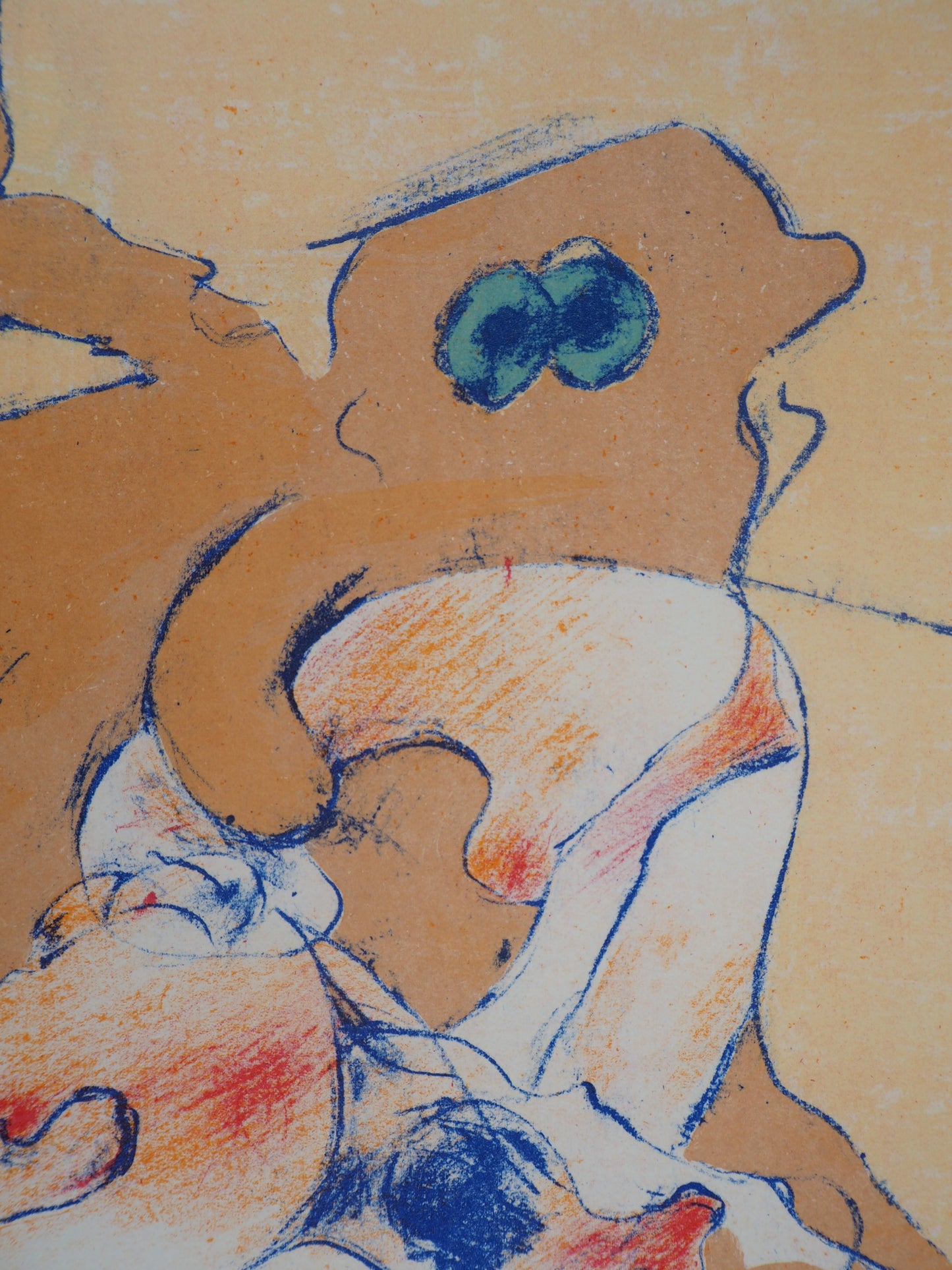 Dorothea TANNING : Les amants - Lithographie originale