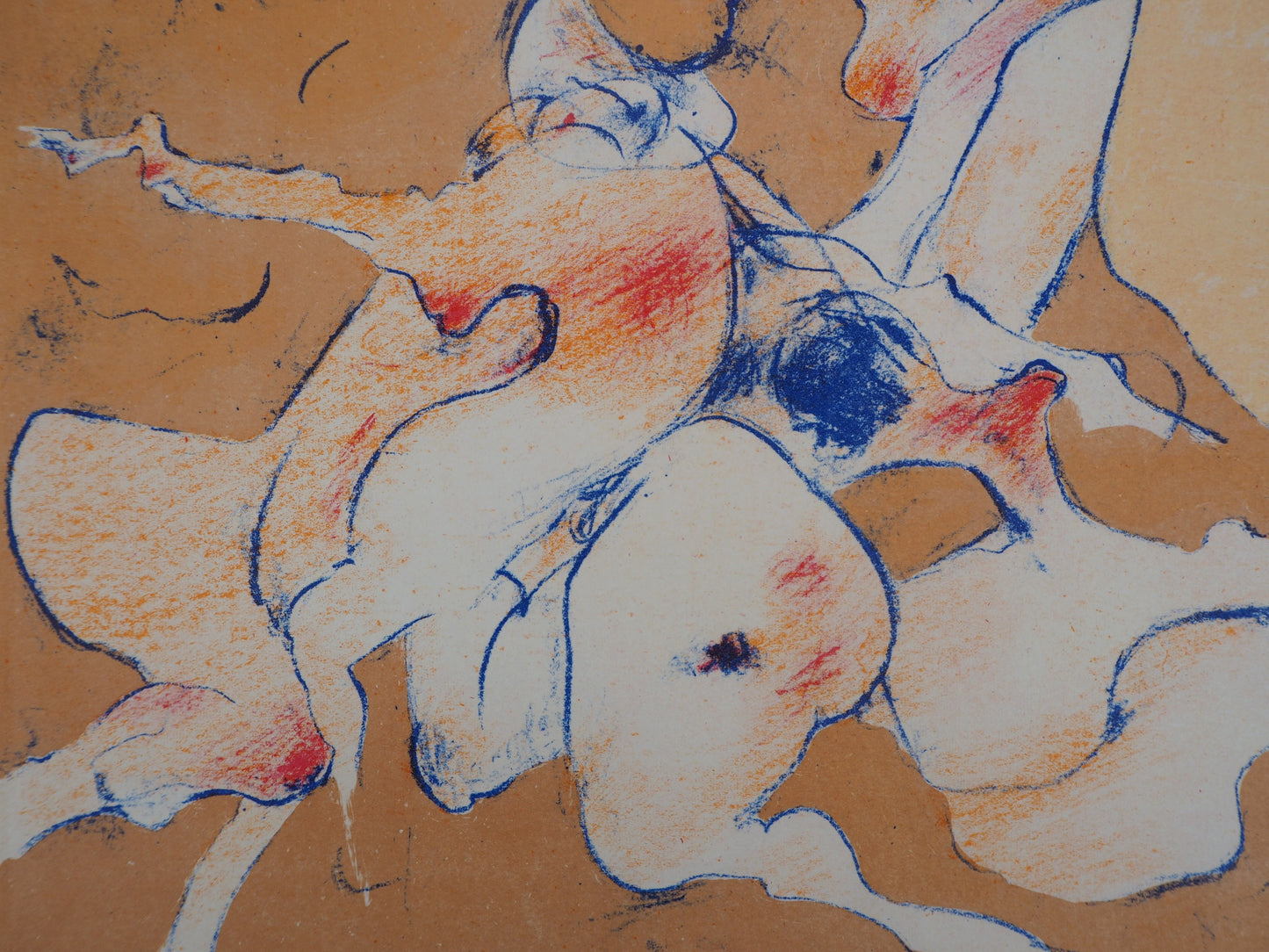 Dorothea TANNING : Les amants - Lithographie originale