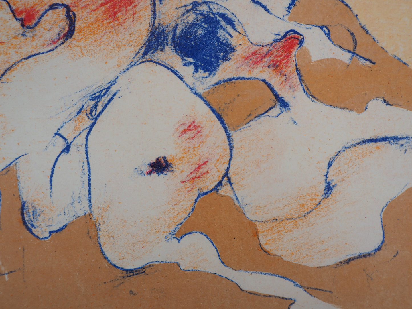 Dorothea TANNING : Les amants - Lithographie originale