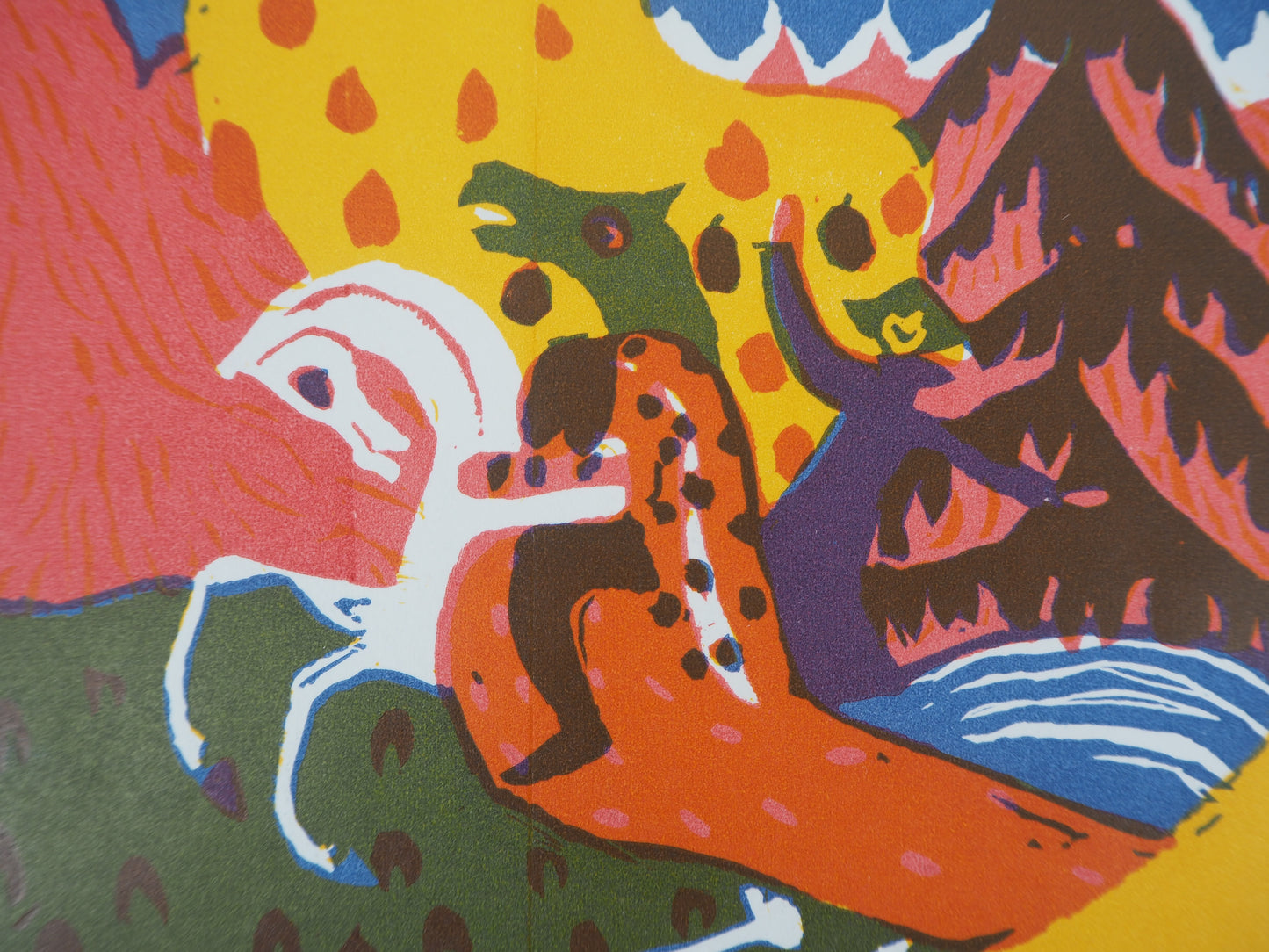 Vassily KANDINSKY : Cavalier Onirique - Gravure originale