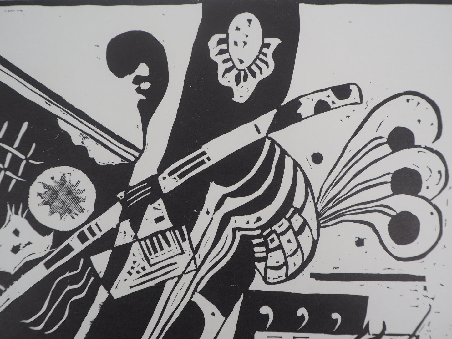 Vassily KANDINSKY : Composition - Gravure signée