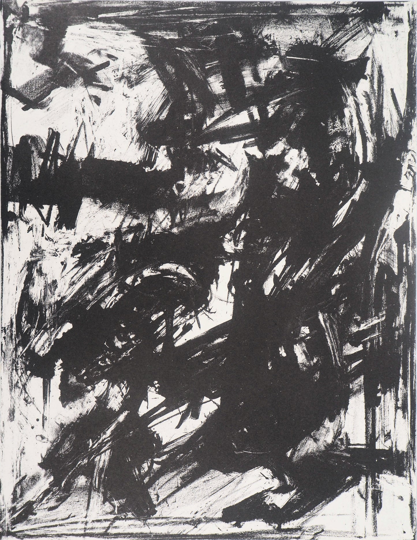 Emilio VEDOVA : Intolleranza - Lithographie originale