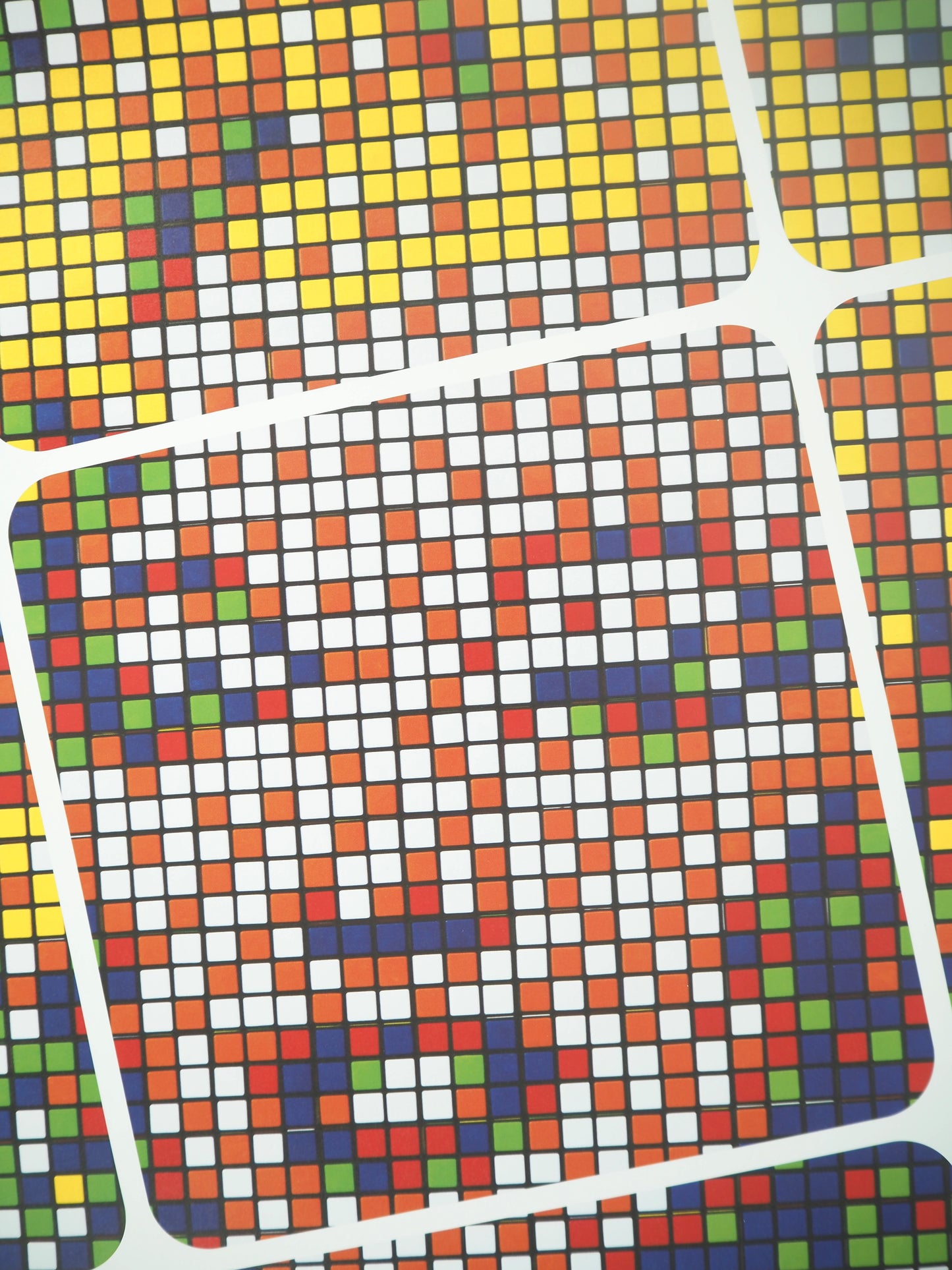 SPACE INVADER : Marylin Monroe (RUBIKCUBIST) - Affiche originale