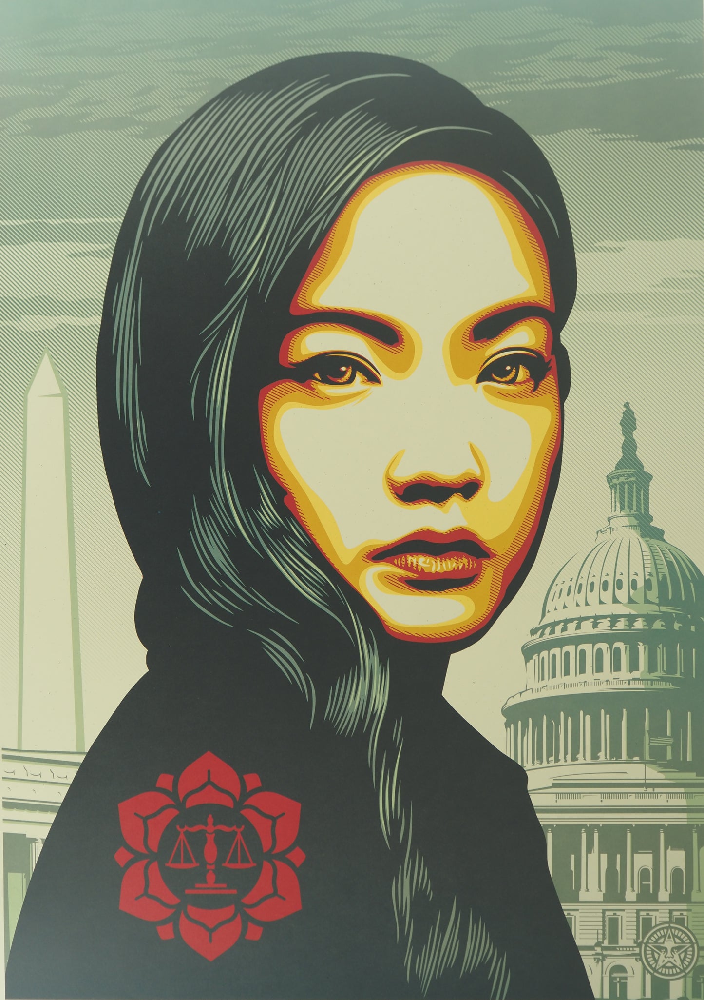 Shepard FAIREY (OBEY) : We the future (Rise to rewrite the law) - Lithographie signée